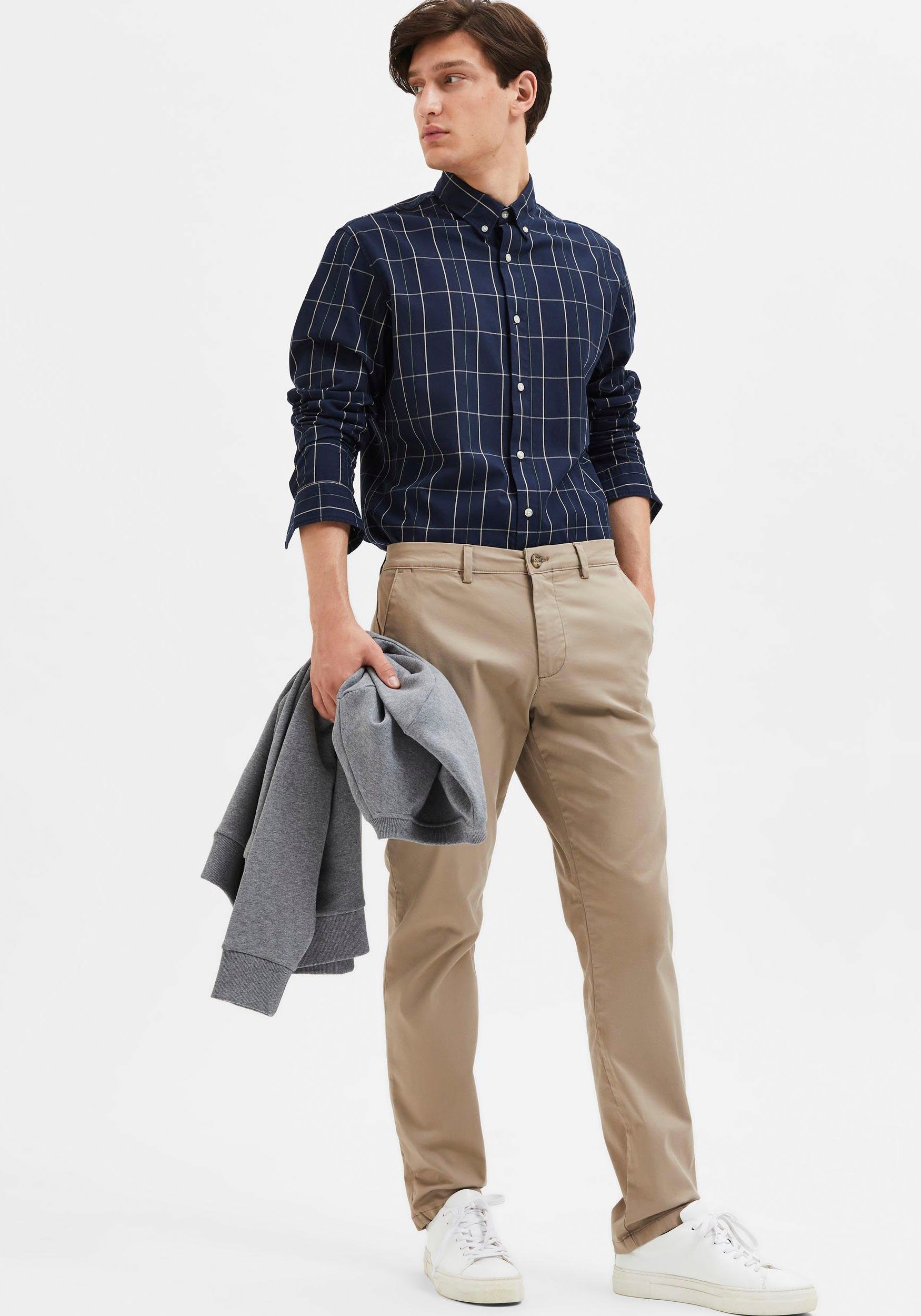Selected Chinos SLH175-SLIM NEW MILES FLEX PANT NOOS Baumwollmischung, slim fitslim fit – Bild 5 von 5
