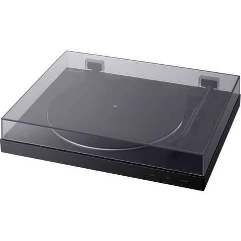 Sony PS-LX310BT Plattenspieler (Riemenantrieb, Bluetooth, Phono Vorverstärker, Auto-Play Funktion, Aluminium Plattenteller)