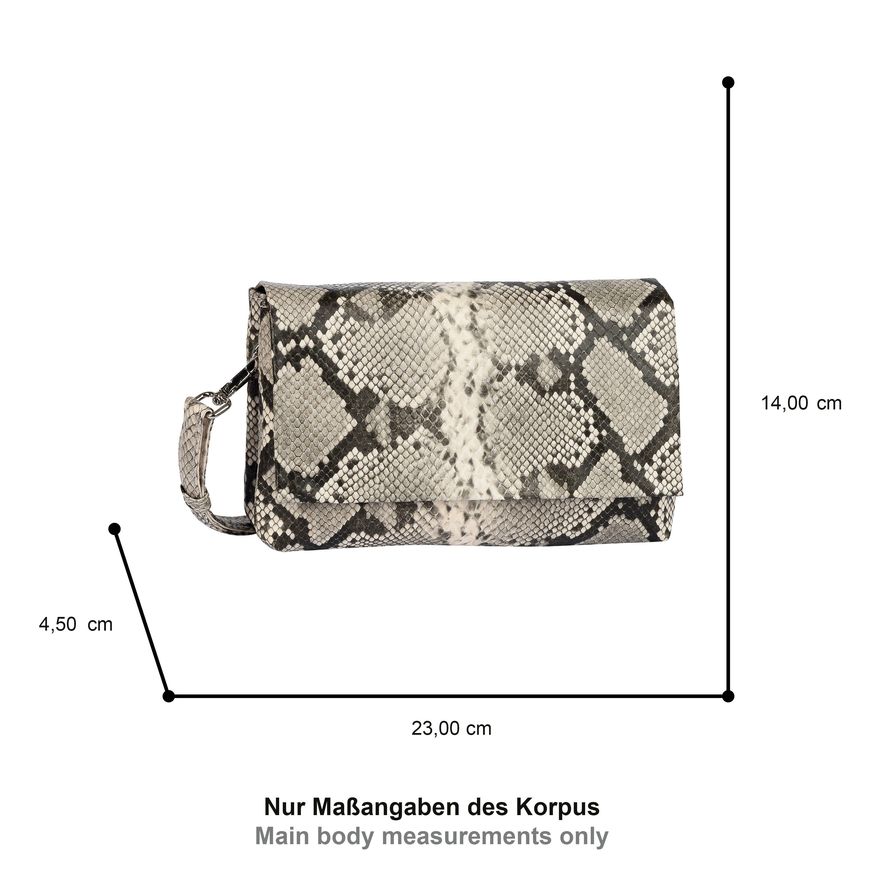Gabor Abendtasche Salara, schlicht und funktional, mit 2 Kammern je nach Anlass variabel tragbar