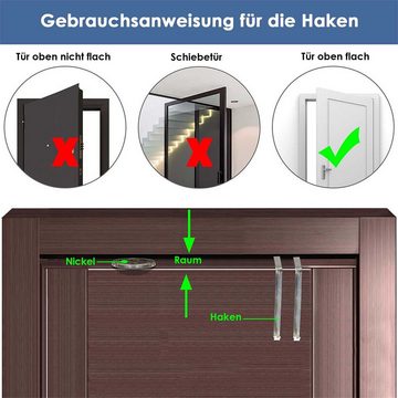 Gontence Aufbewahrungsbox Hängeaufbewahrung 24 Taschen zum Aufhängen an der Tür (1 St)