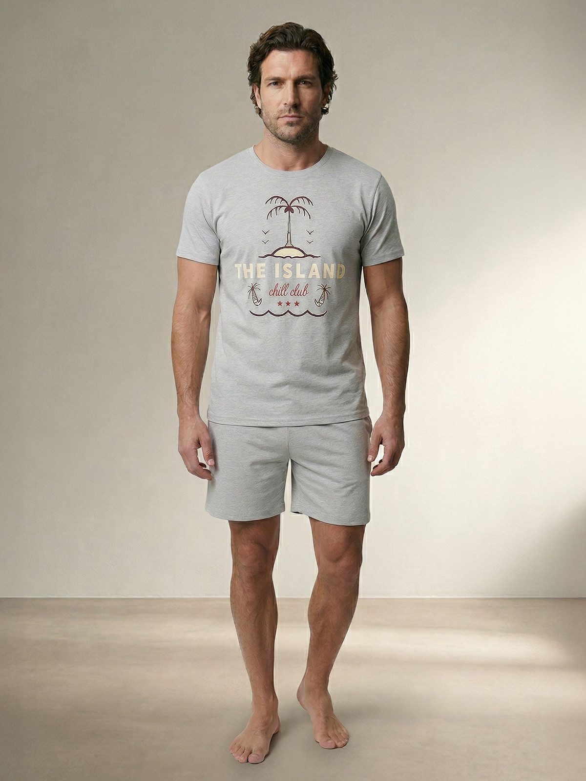 Henry Terre Shorty Pyjama Set Shorty - Island Chill Club