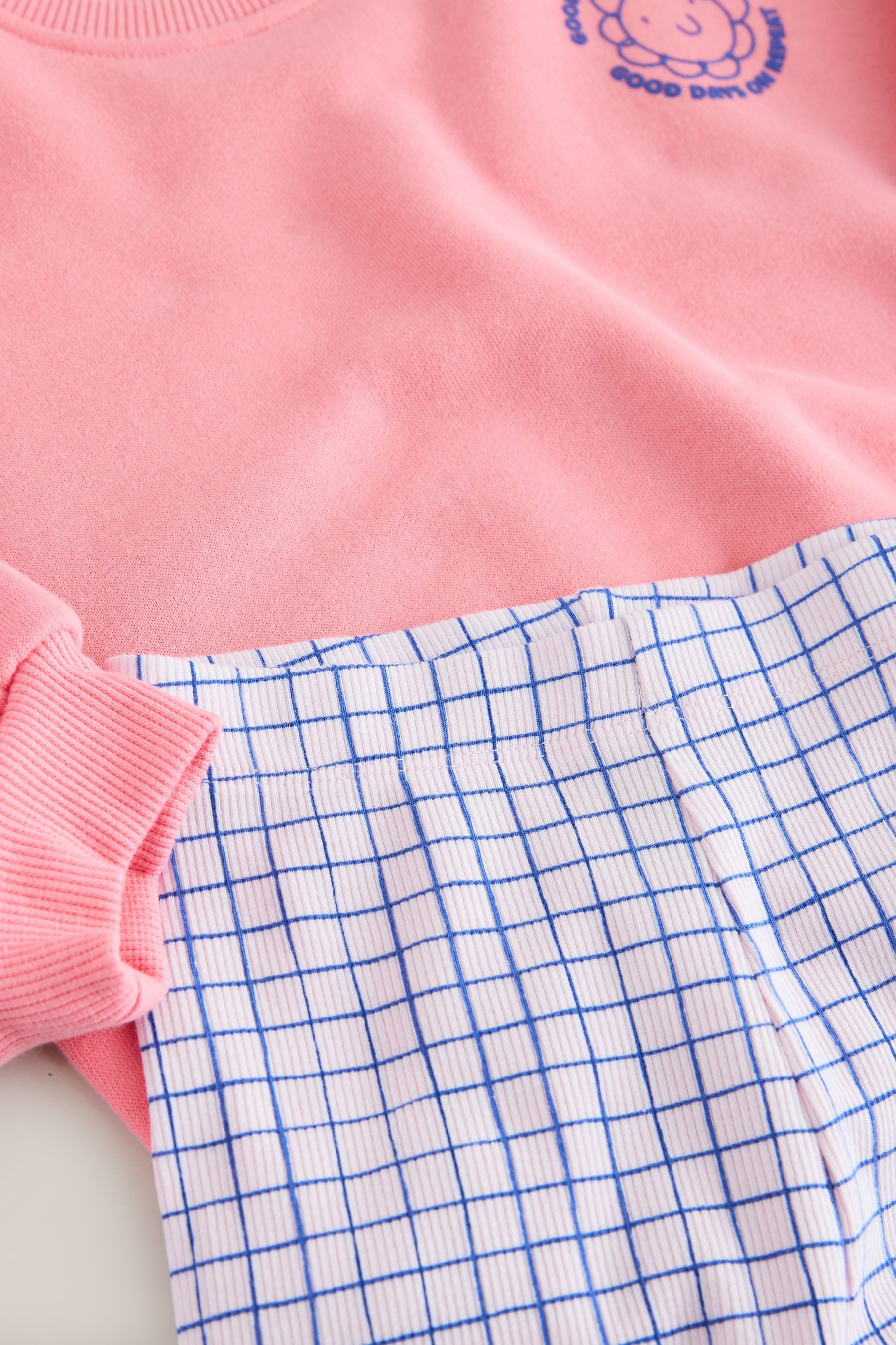 Next Pullover & Shorts Rundhals-Sweatshirt und Shorts im Set (2-tlg)