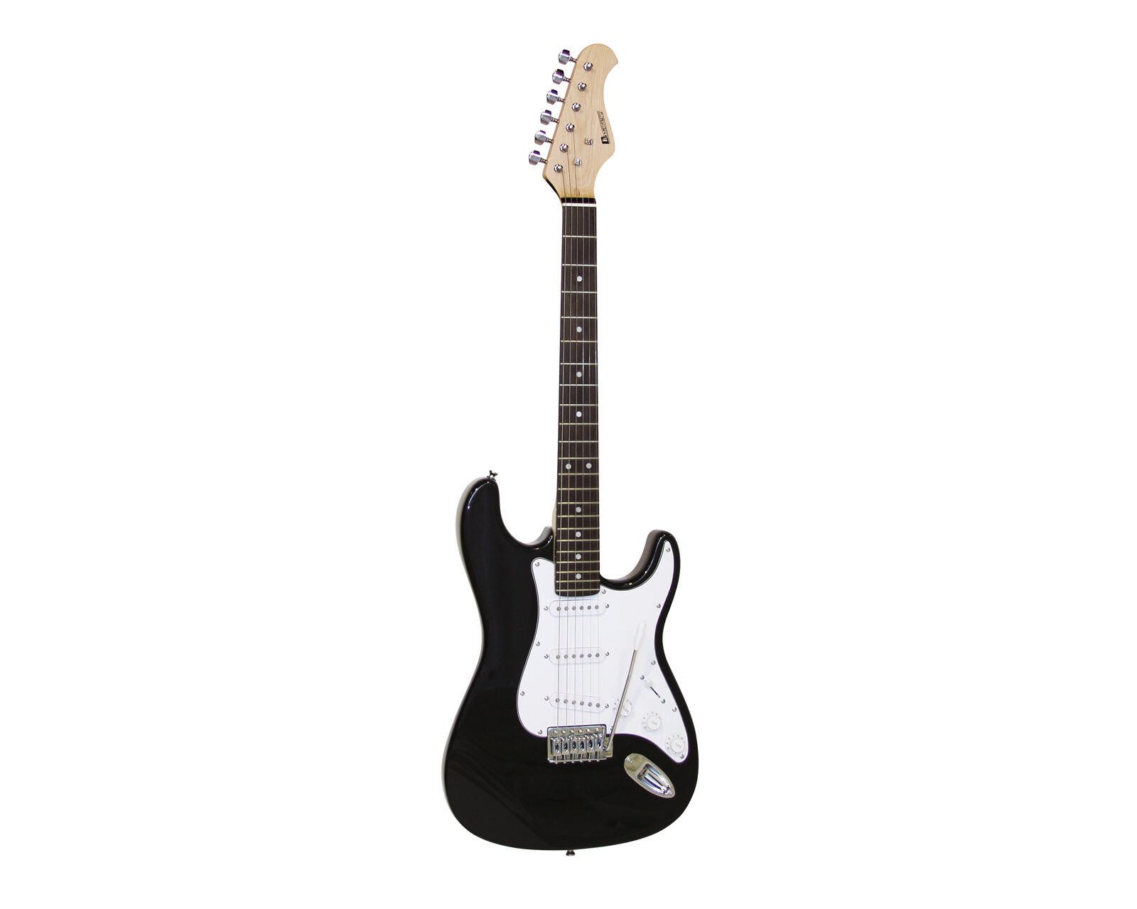 DIMAVERY E-Gitarre DIMAVERY ST-203 E-Gitarre, schwarz