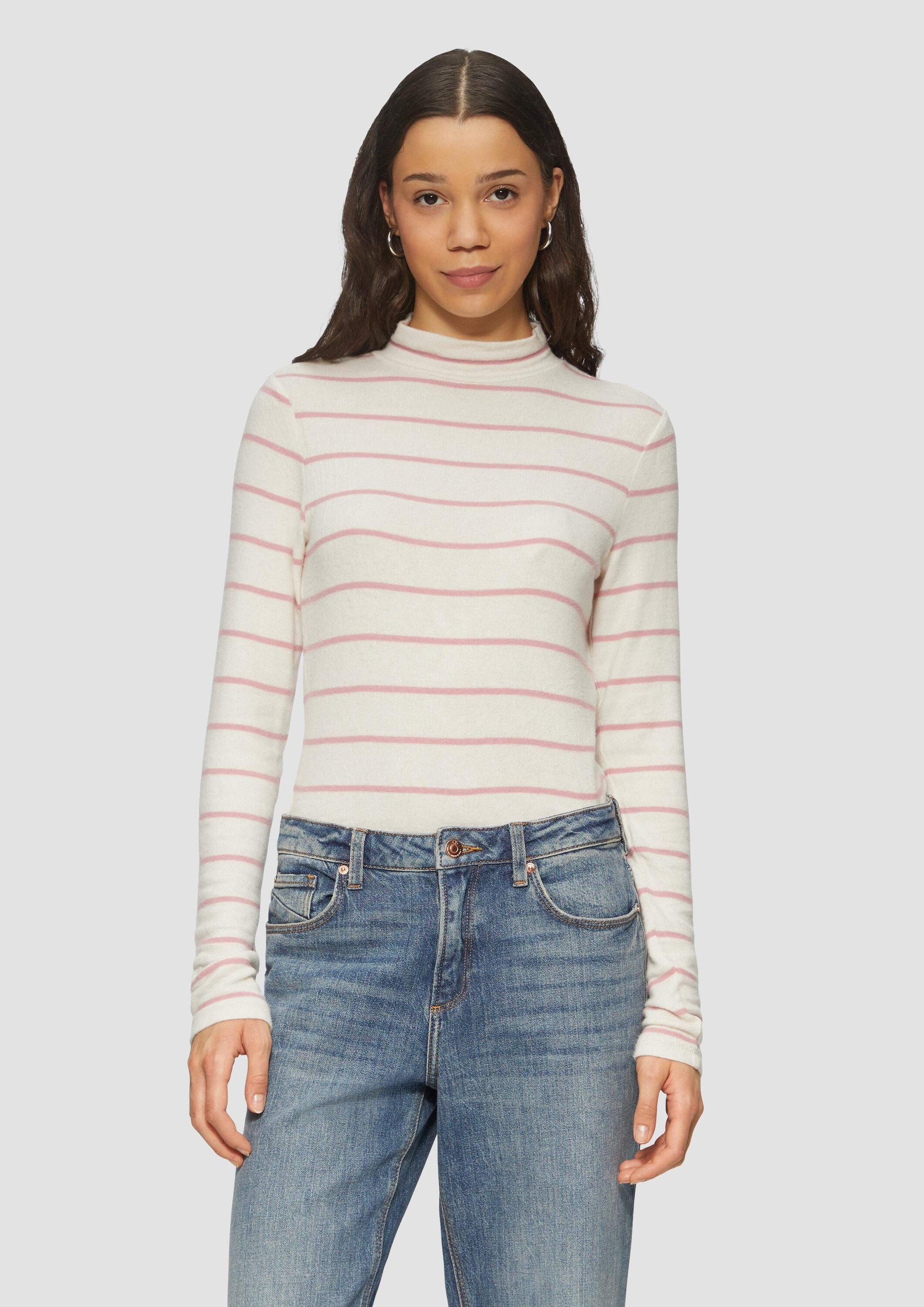 QS Langarmshirt T-Shirt Softes Longsleeve aus günstig online kaufen