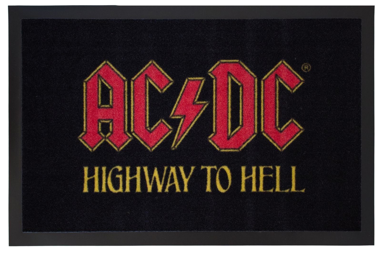 Teppich AC/DC - Mr. Türmatte to mm Highway cm, 060 040 3 x Rechteckig, Ghorbani, Höhe: Hell