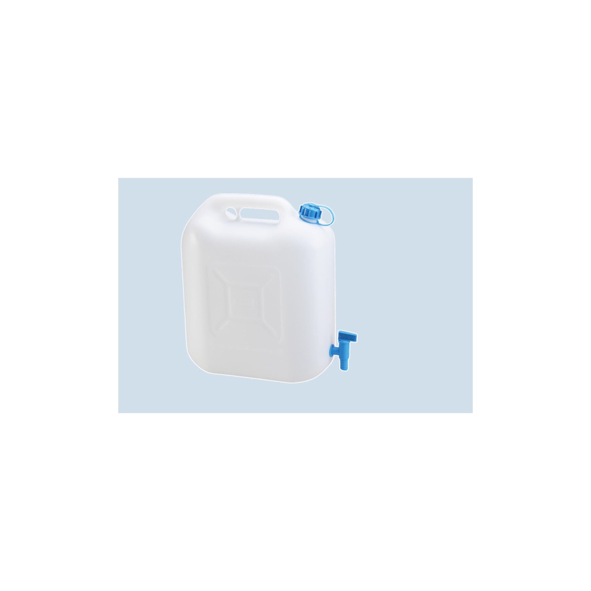 hünersdorff Kanister Hünersdorff Wasserkanister ECO 22 L mit Hahn, HD-PE natur, fest montie
