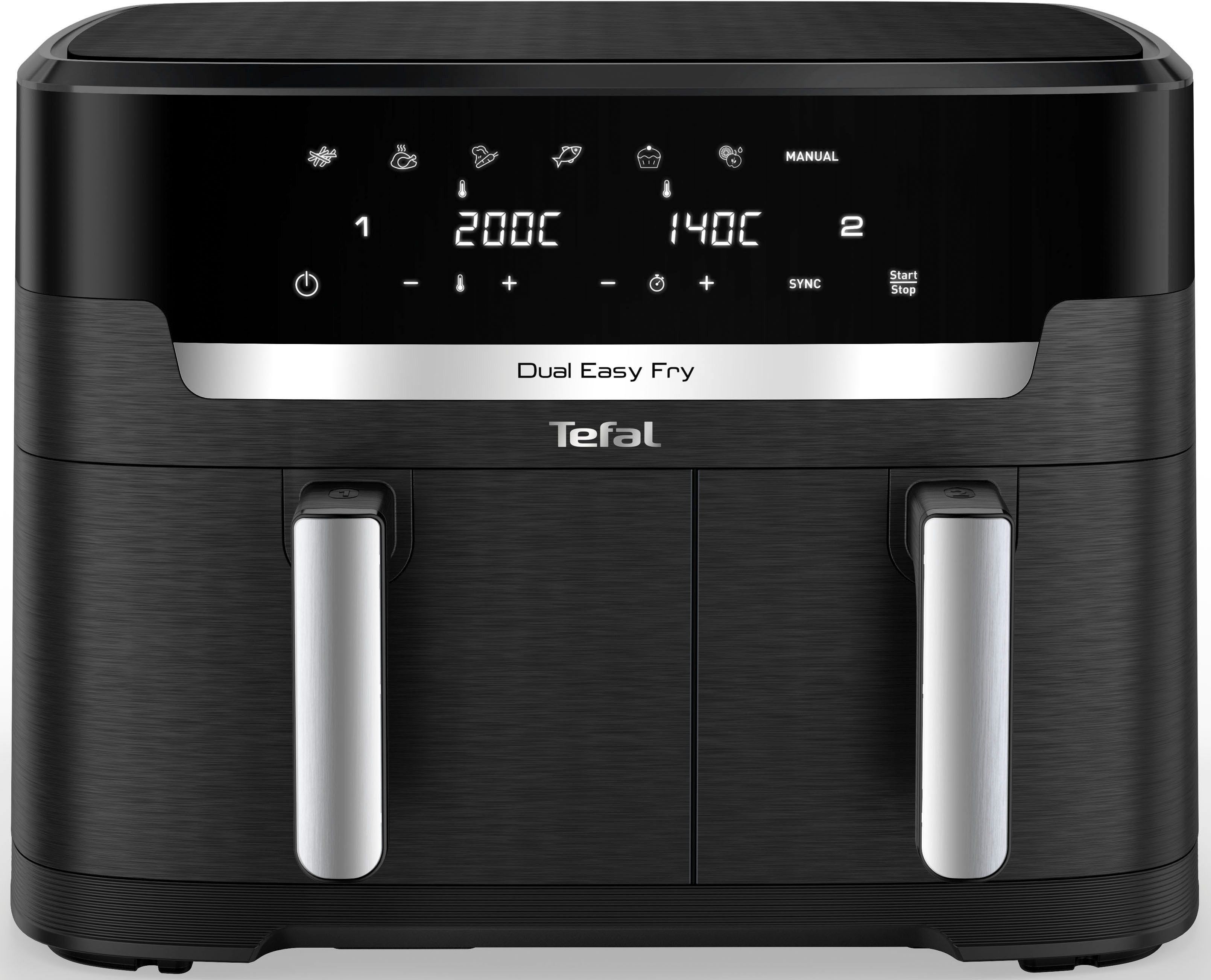 Heißluftfritteuse EY9428 Dual Easy Fry XXL