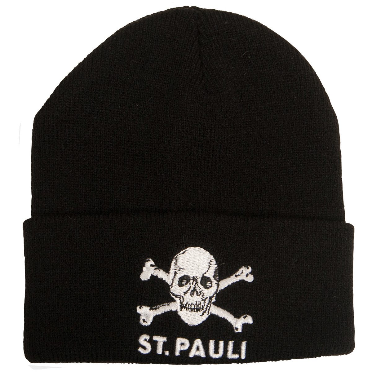 FC St. Pauli Beanie FC St. Pauli - Babymütze Totenkopf - schwarz