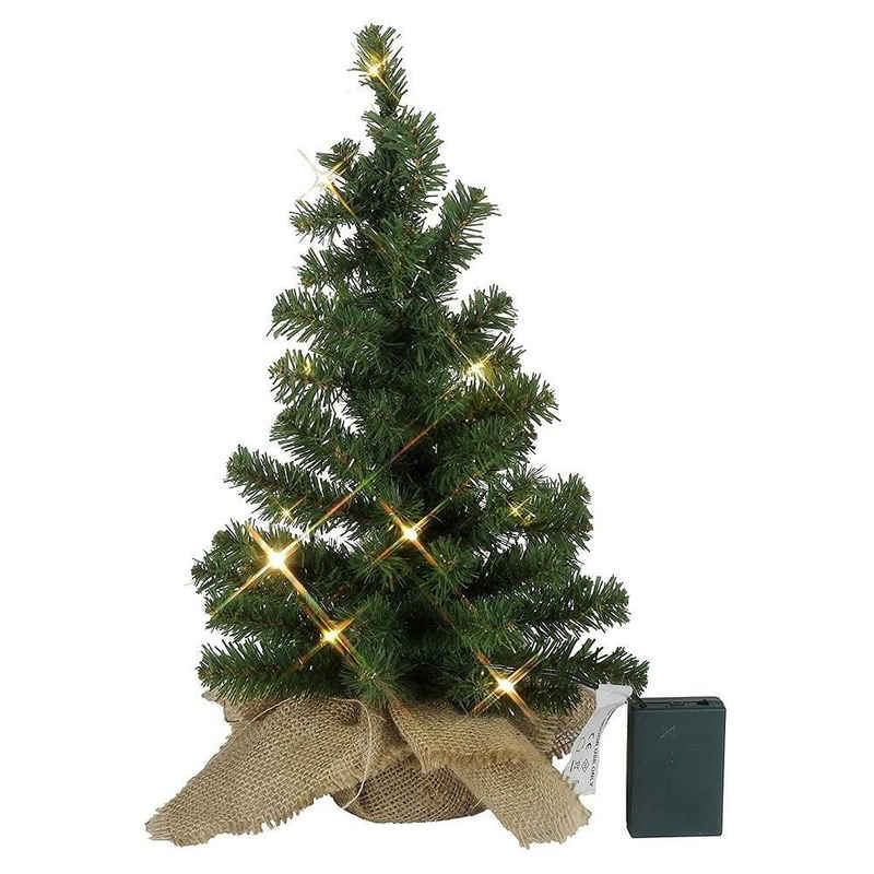 STAR TRADING LED Baum »600-55 Mini-Weihnachtsbaum künstlich mit 20er LED«