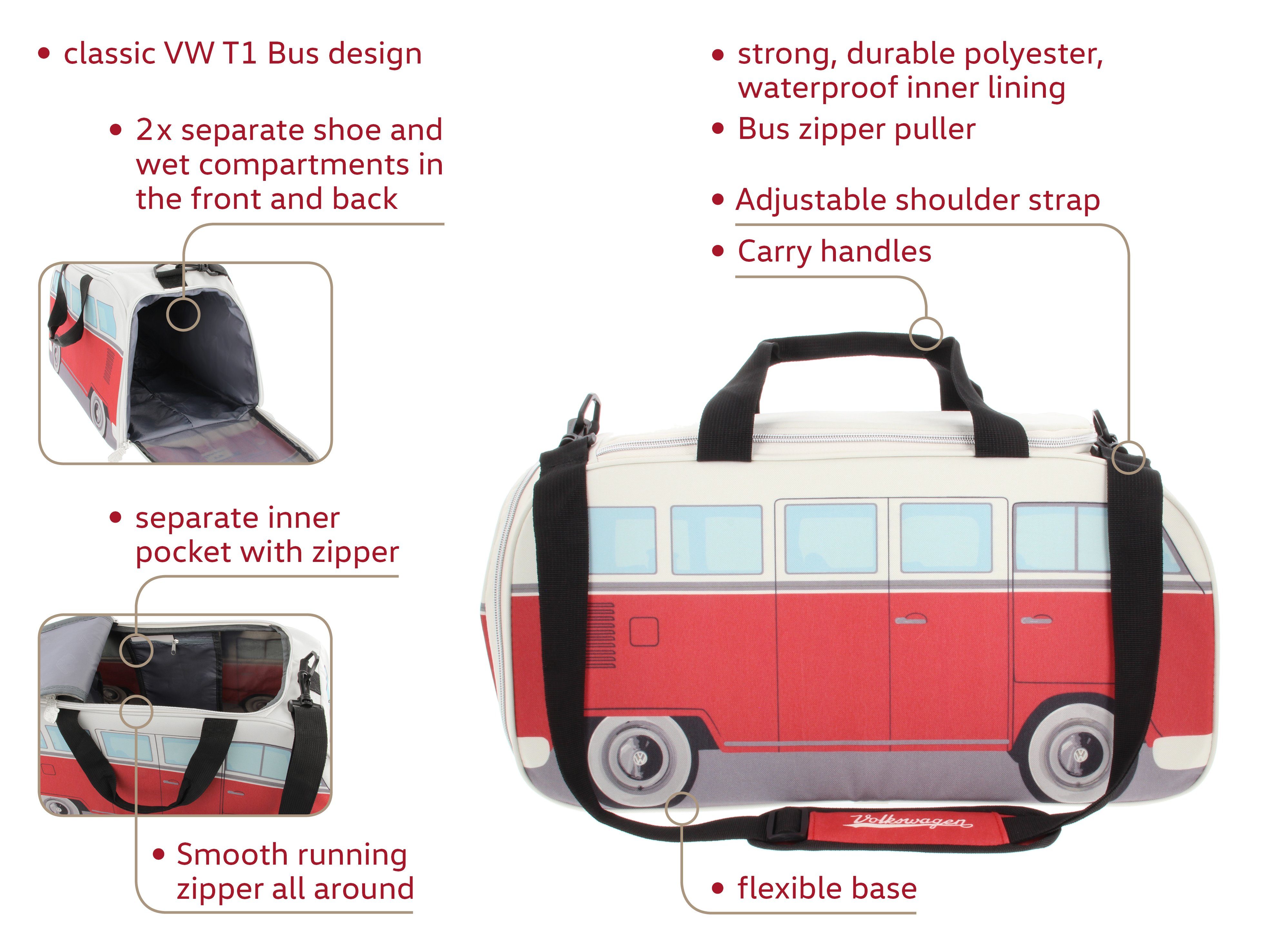 VW Collection by BRISA Sporttasche Volkswagen günstig online kaufen