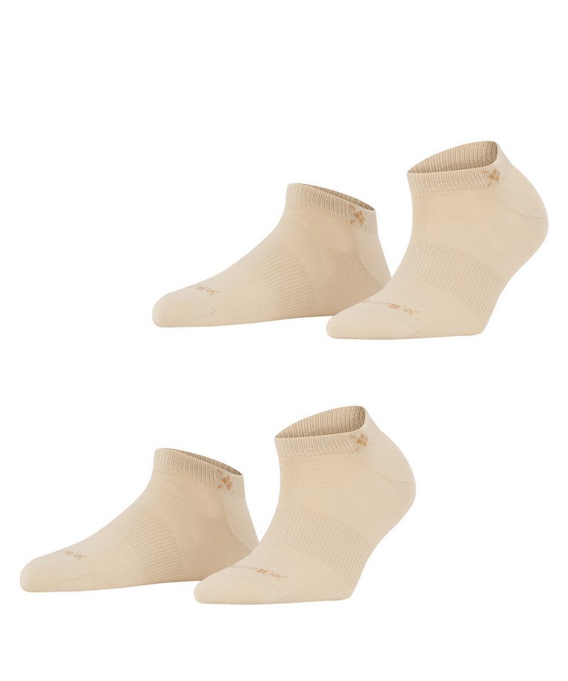 Burlington Sneakersocken Burlington Everyday 2-Pack Damen (2-Paar) aus weicher gekämmter Baumwolle