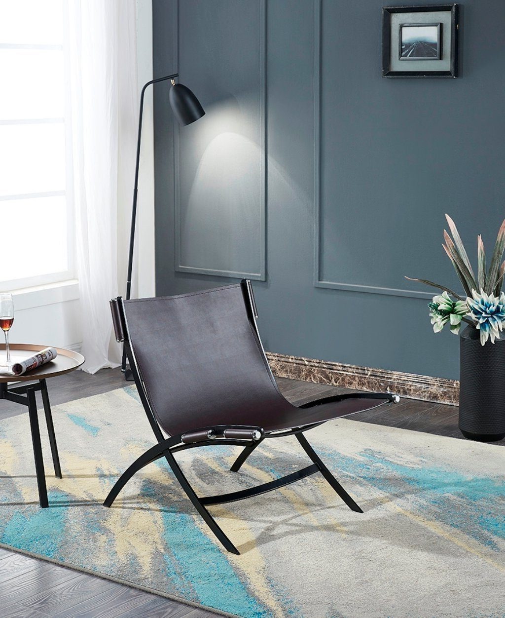 Xlmoebel Loungesessel Luxuriöser Designersessel für Bars und Lounges im modernen Stil (Sessel), Hergestellt in Europa