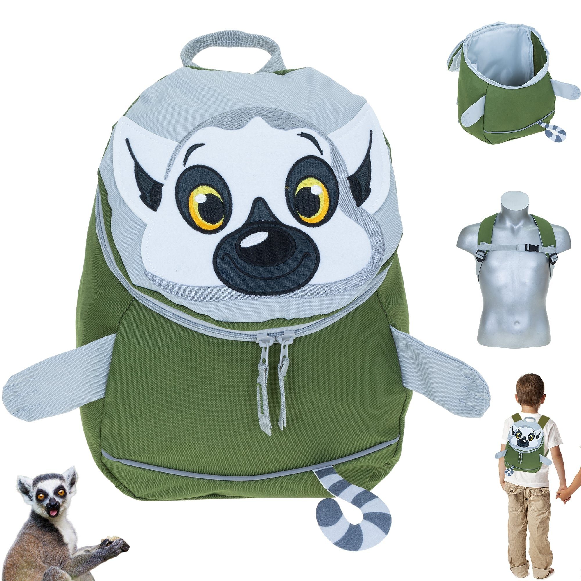 Kinderrucksack Kids Rucksack Classic Kinder Waldtiere