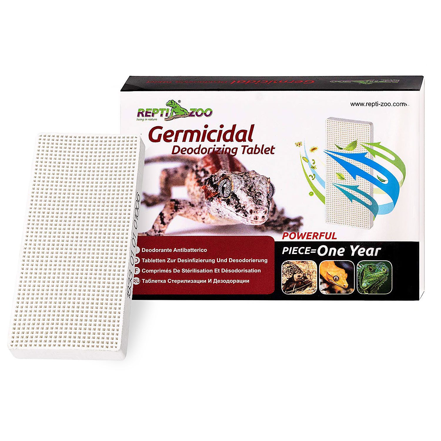 Terrarium ReptiZoo Keimtötender Luftreiniger auf Biologischer Basis (für ca. 1