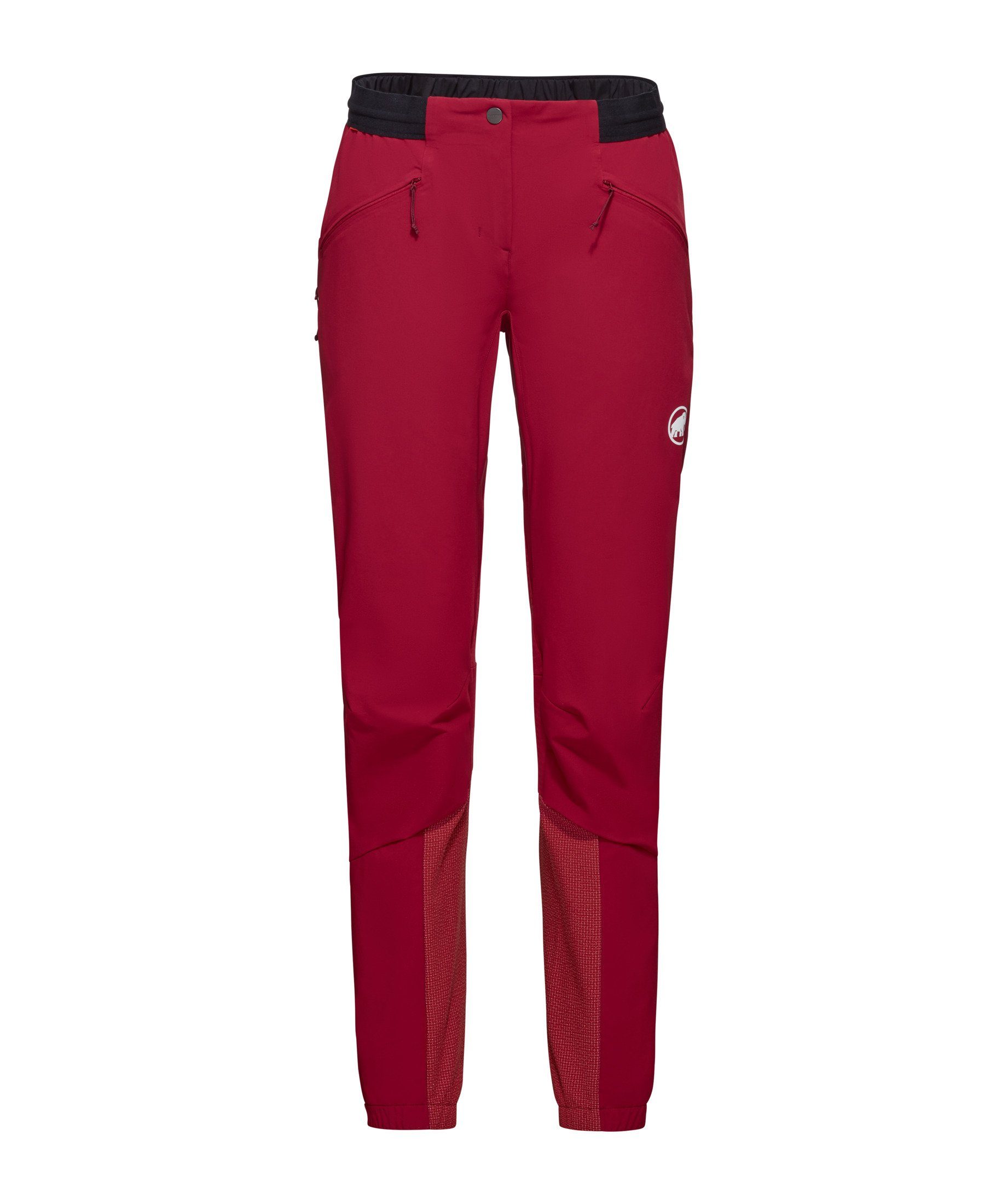 Aenergy Pants SO Mammut blood Women red Sporthose Hybrid Softshell