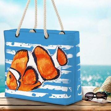 VOID Strandtasche (1-tlg), Fisch Strand Urlaub Meer maritim See