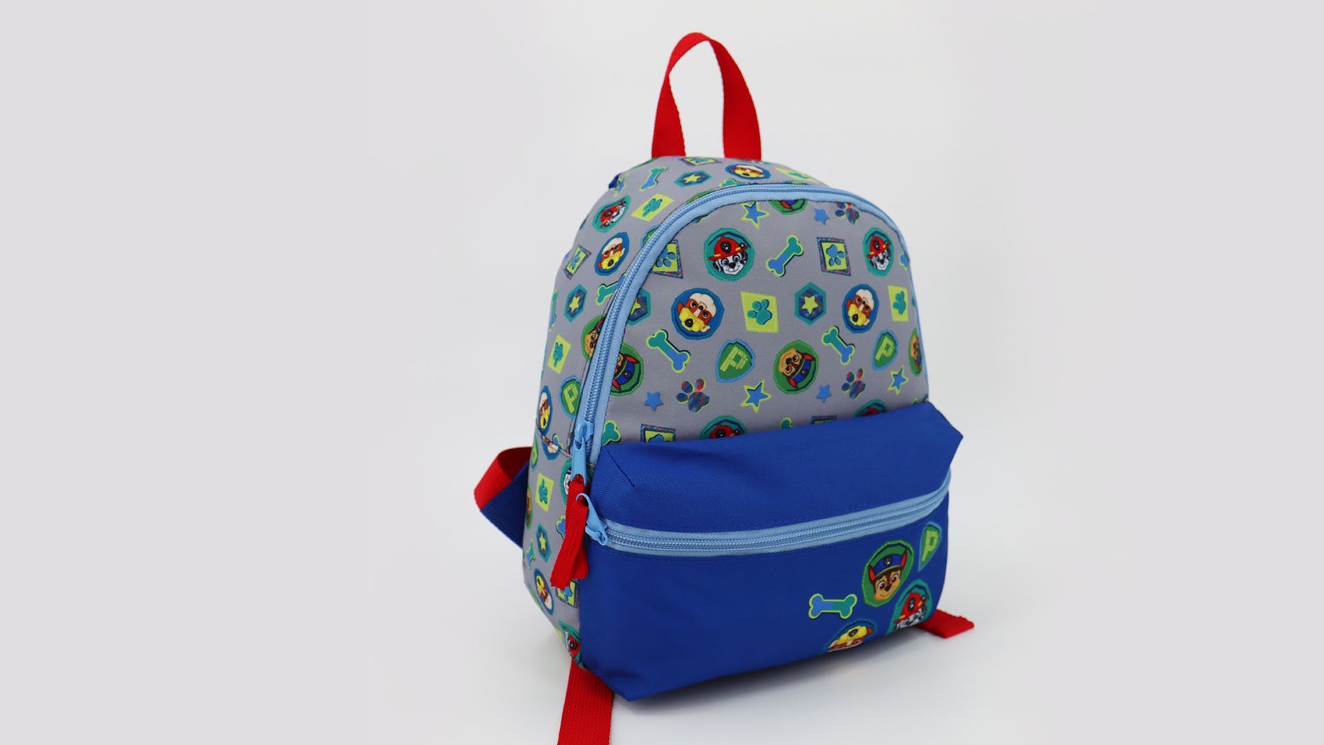 PAW PATROL Kinderrucksack Hundeknochen 26x28cm Kindertasche für Ausflüge und Kindergarten (1-tlg)