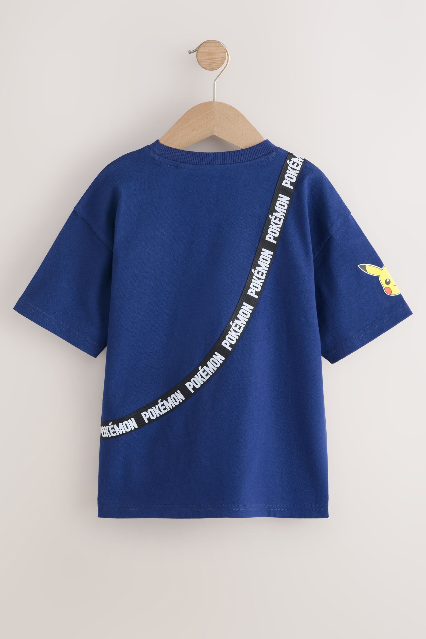 Next T-Shirt Kurzarm-T-Shirt mit Tasche, Pokemon (1-tlg) – Bild 2 von 5