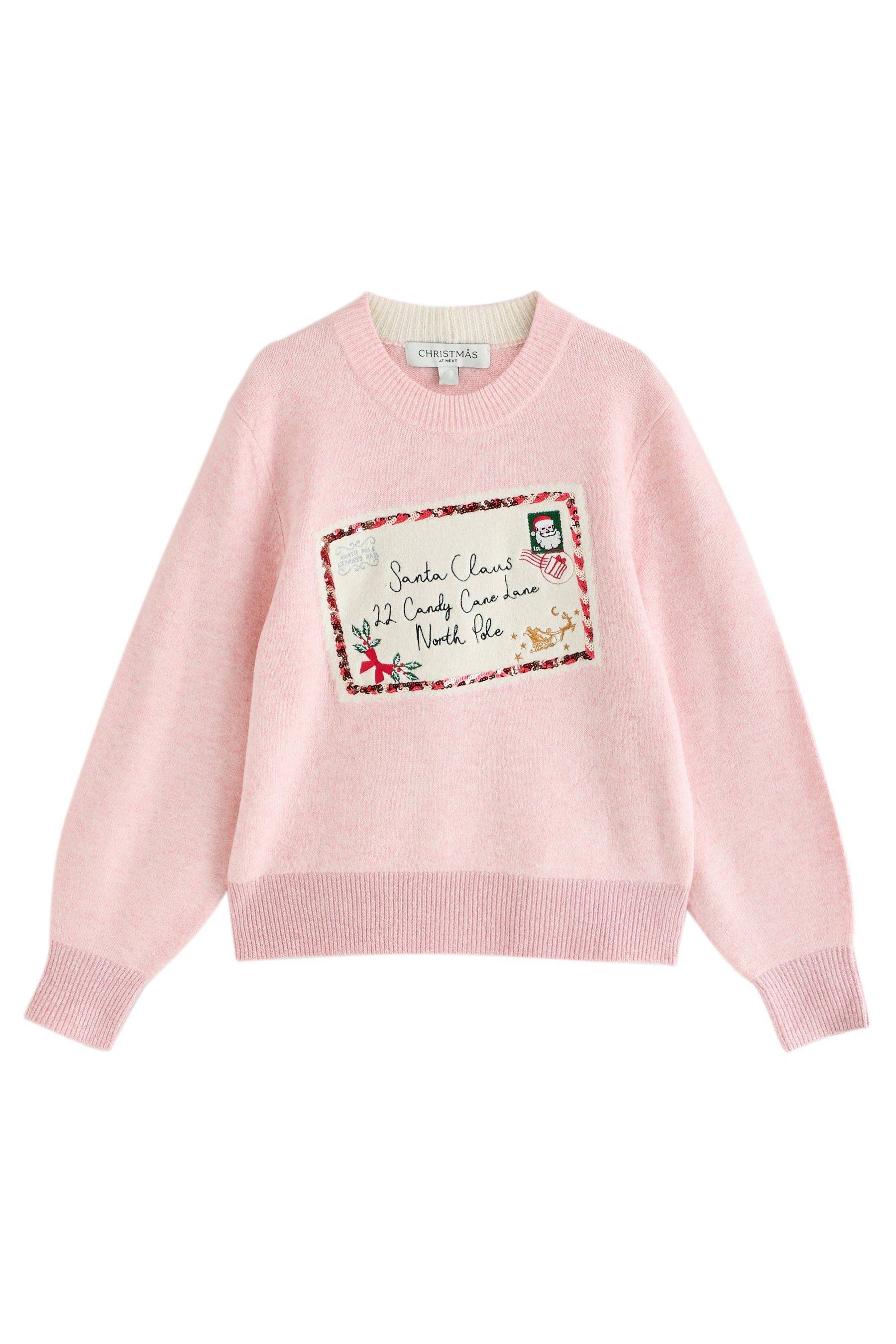 Next Strickpullover Weihnachtspullover, Familienkollektion, Petite (1-tlg)