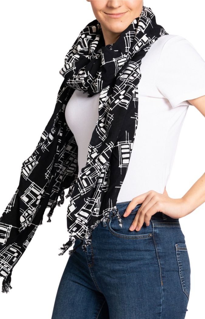 PANASIAM XXL-Schal Schal Wachsbatik für jede Jahreszeit egal ob als Schultertuch, Strandtuch Sarong oder Wickelkleid aus wunderbar weicher Viskose