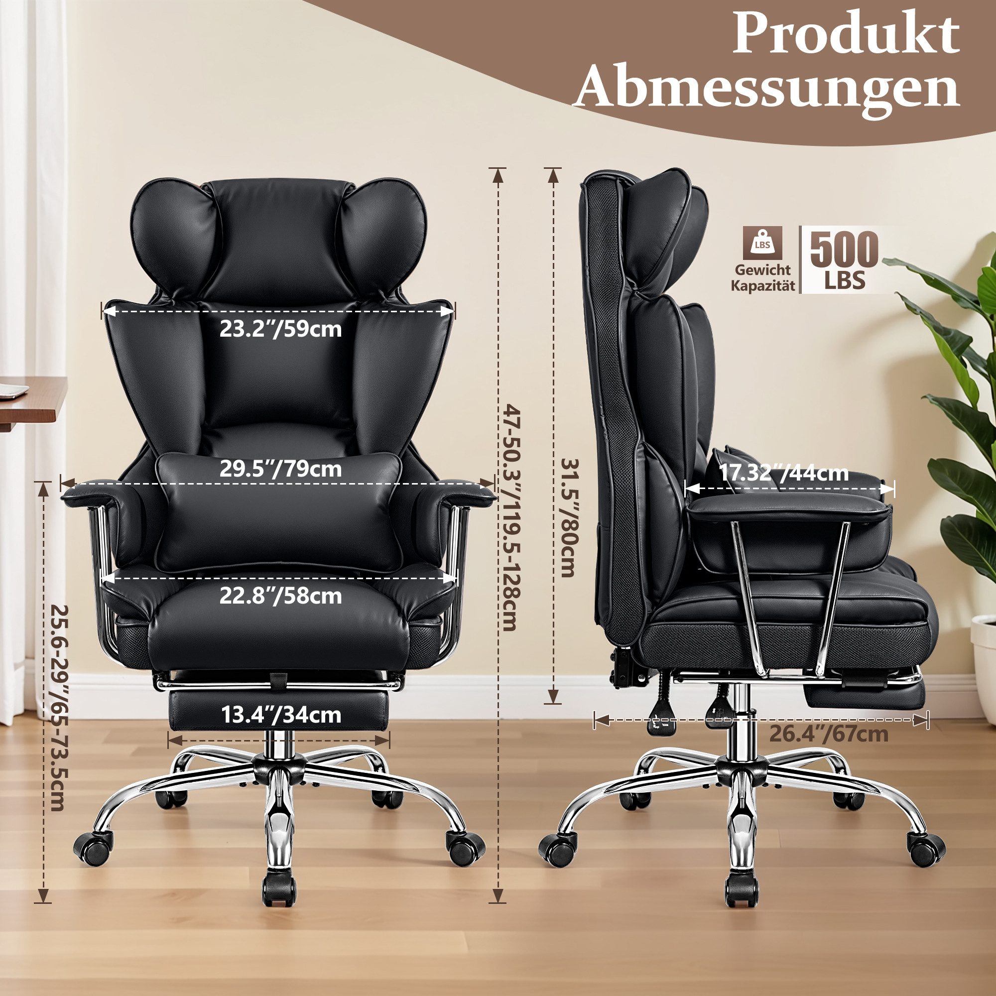 PEAKLIMB Bürostuhl Gaming Stuhl, Schreibtischstuhl, Chefsessel, höhenverste günstig online kaufen