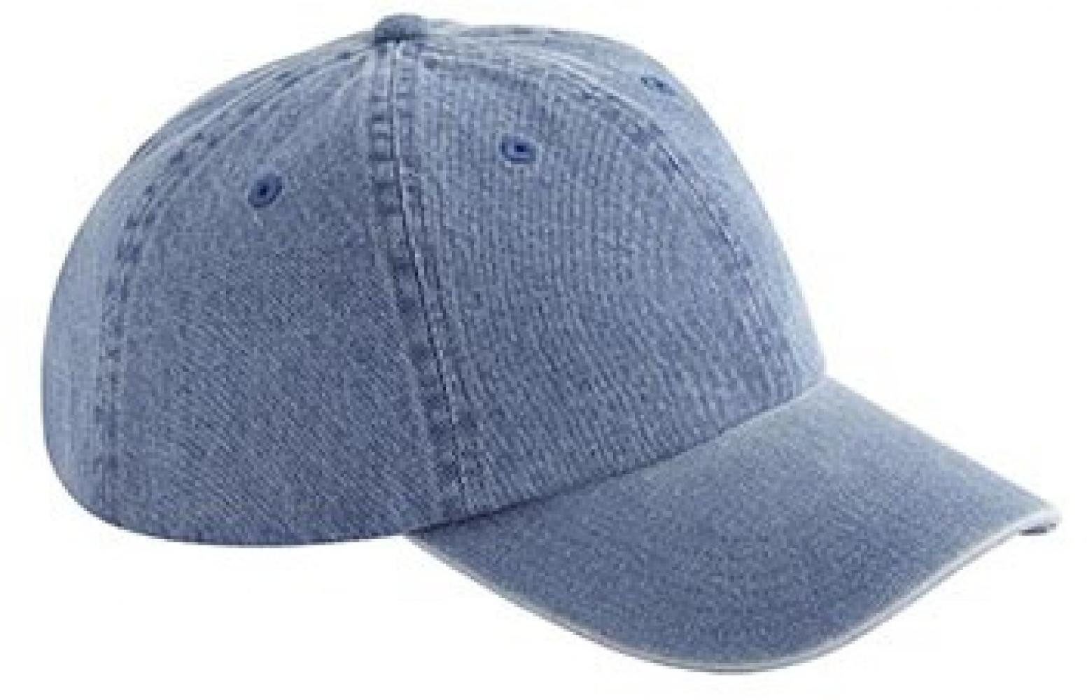 Trucker Cap Basic Vintage Baumwolle Denim Kappe
