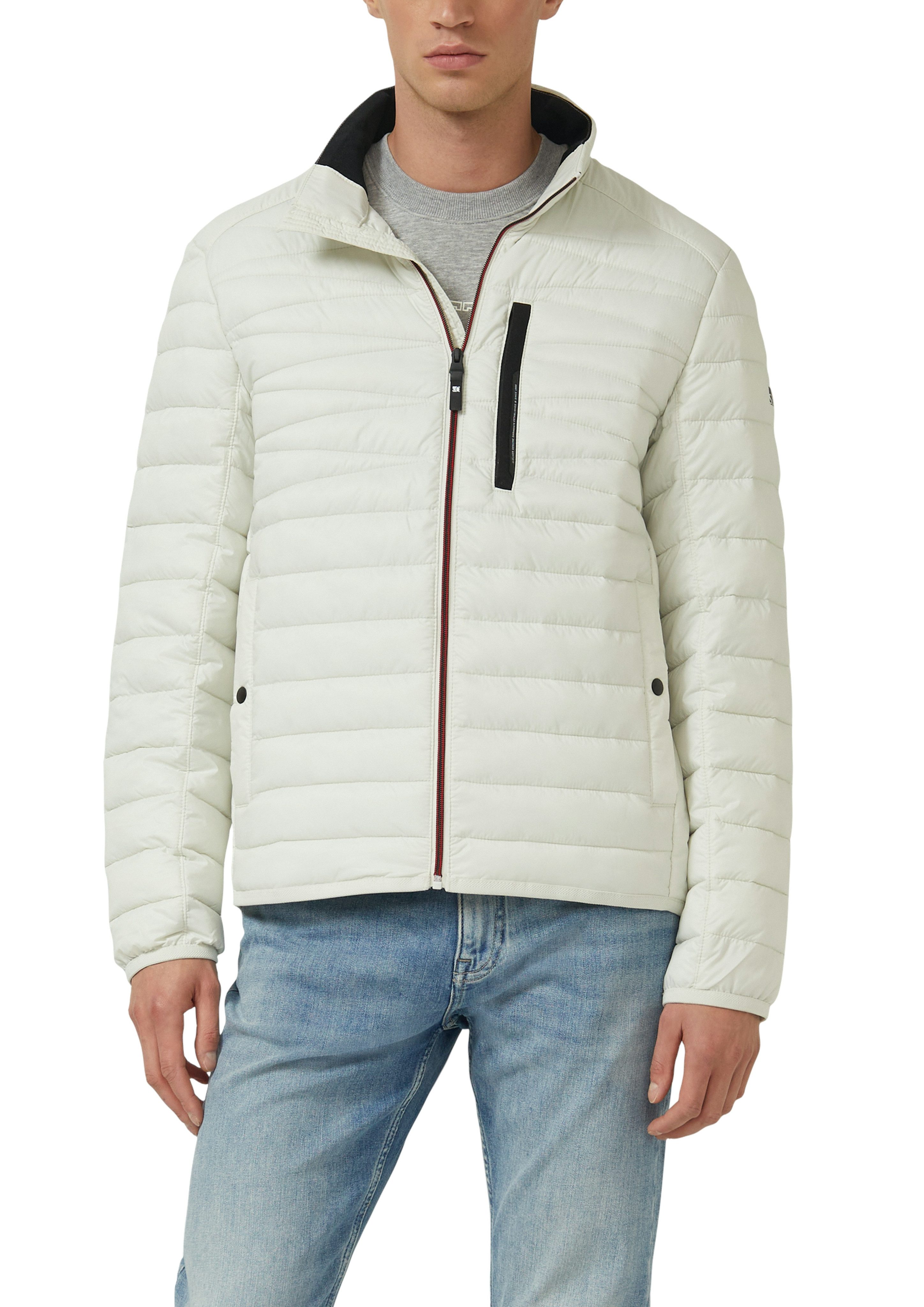 s.Oliver Steppjacke mit Stehkragen und Reißverschluss günstig online kaufen