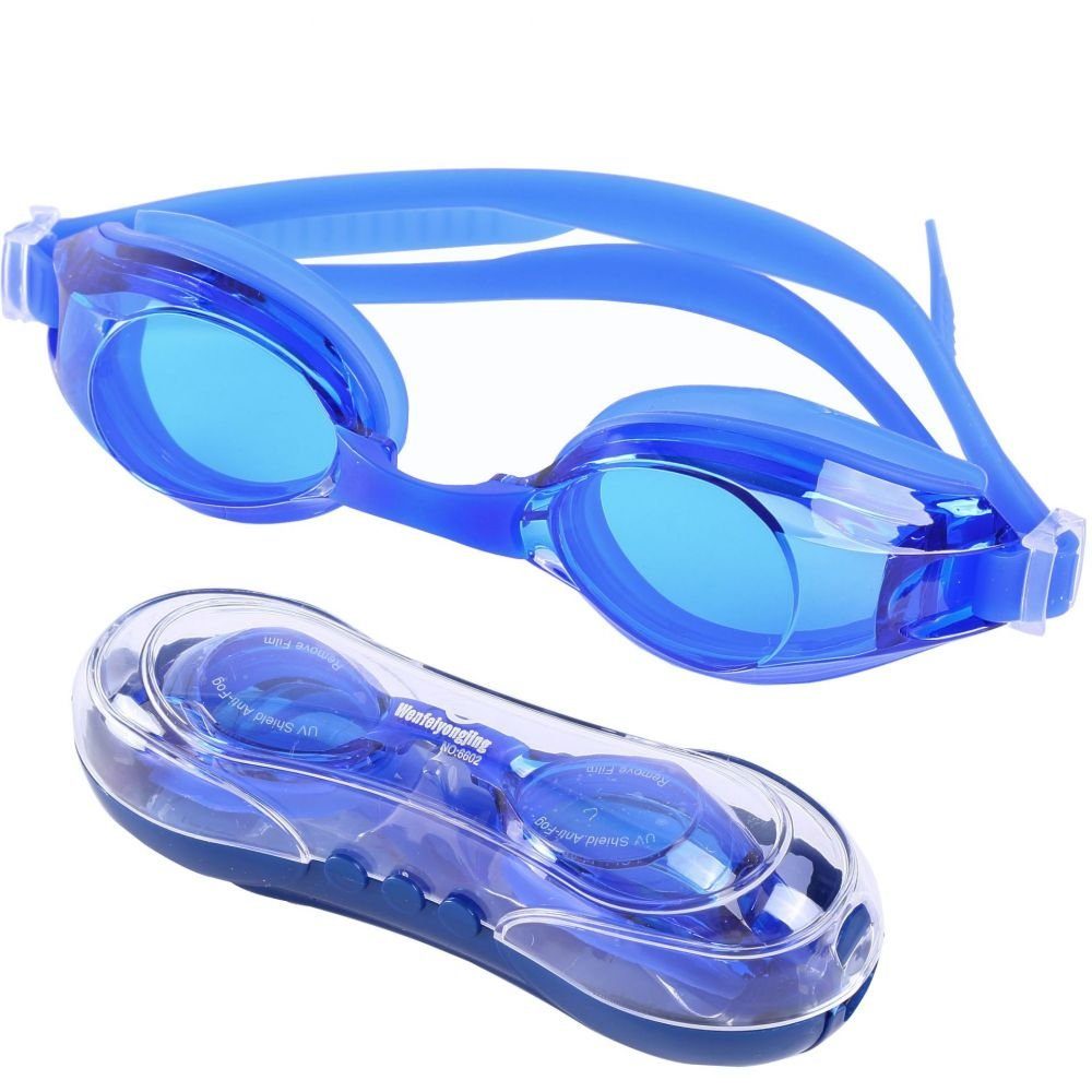 Damen, Schwimmbrille für Herren blau Taucherbrille Erwachsene GelldG Taucherbrille und