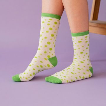 MILK&MOO Socken Milk&Moo Cacha Frog and Sangaloz 4 Paar Socken für Mutter (1-Paar)