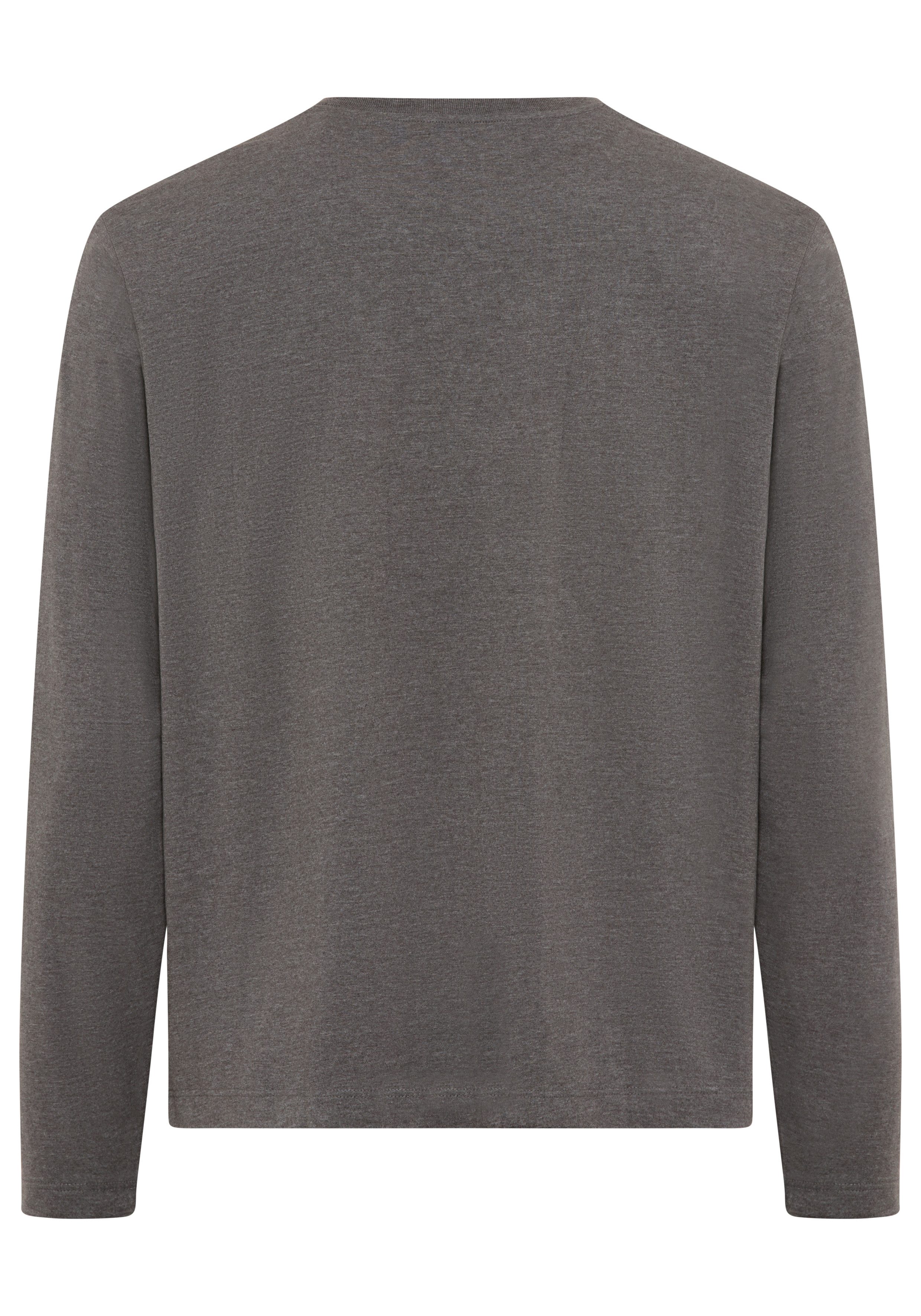 Pepe Jeans Langarmshirt Small Flag aus reiner Baumwolle, Rundhals