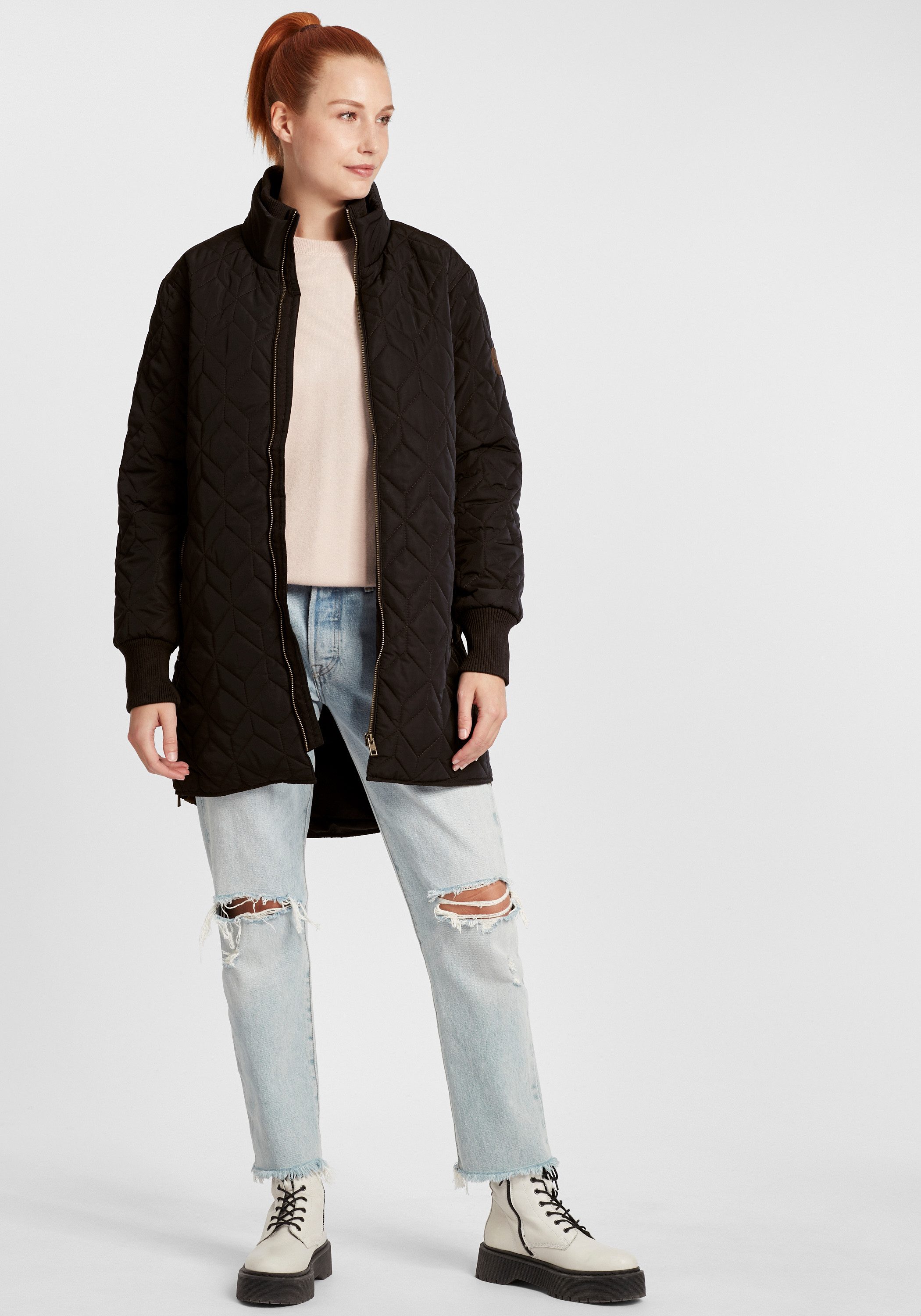 OXMO Steppjacke OXAlarar Übergangsjacke mit Kapuze günstig online kaufen