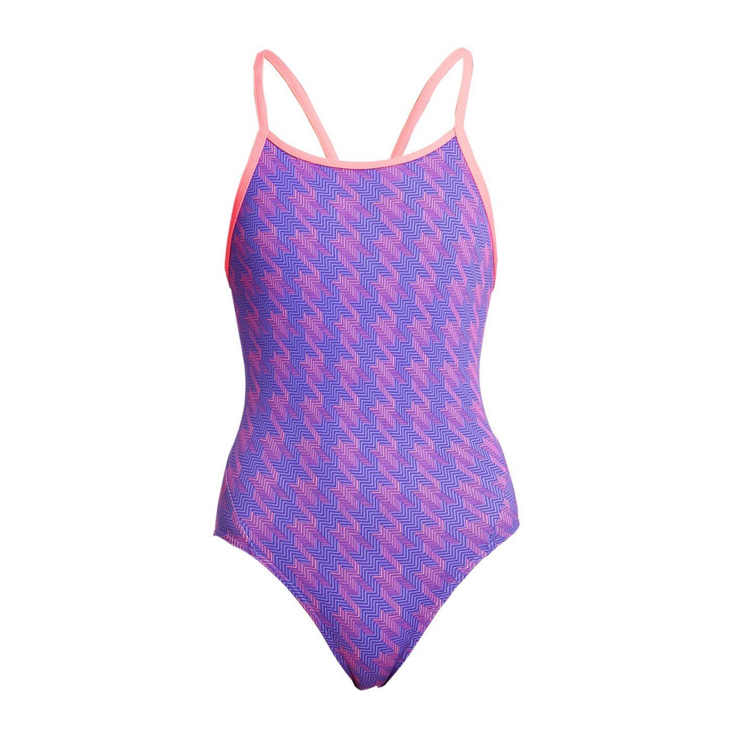 Tetris und Time Mädchen Funkita Badeanzug chlorresistent Badeanzug schnelltrocknend Funkita