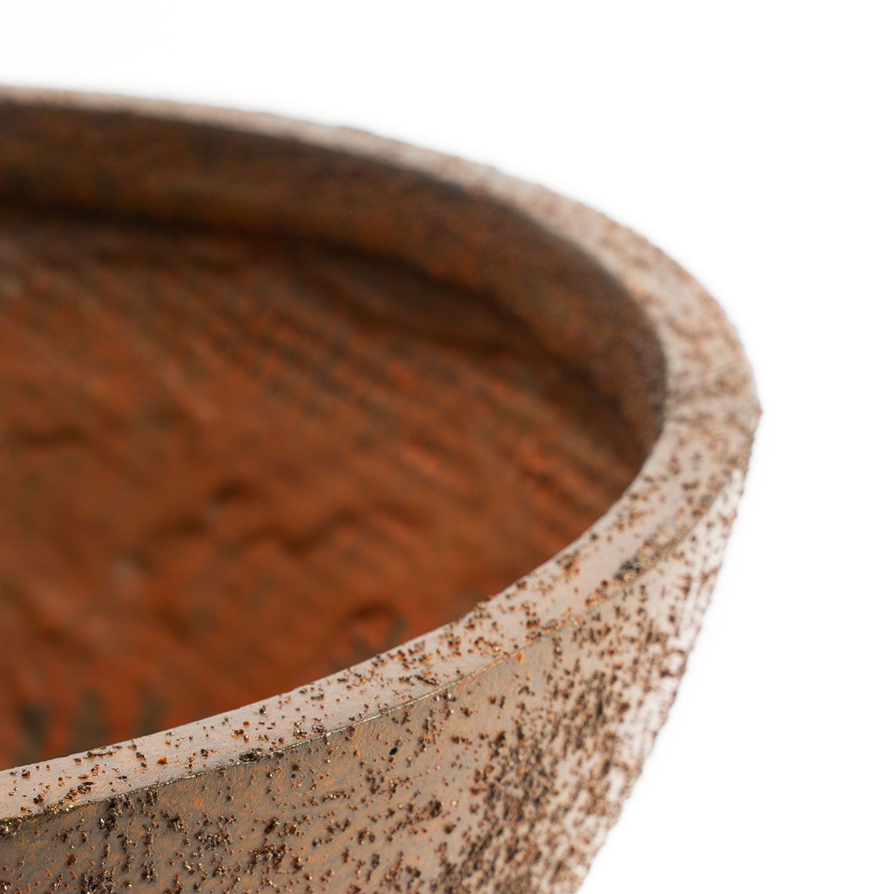 Pflanzwerk® Pflanzschale Pflanzkübel BOWL Frostbeständige Premium Blumenschale mit Lotus-Effekt, Fiberglas - Handgefertigt - Rund - Frostbeständig