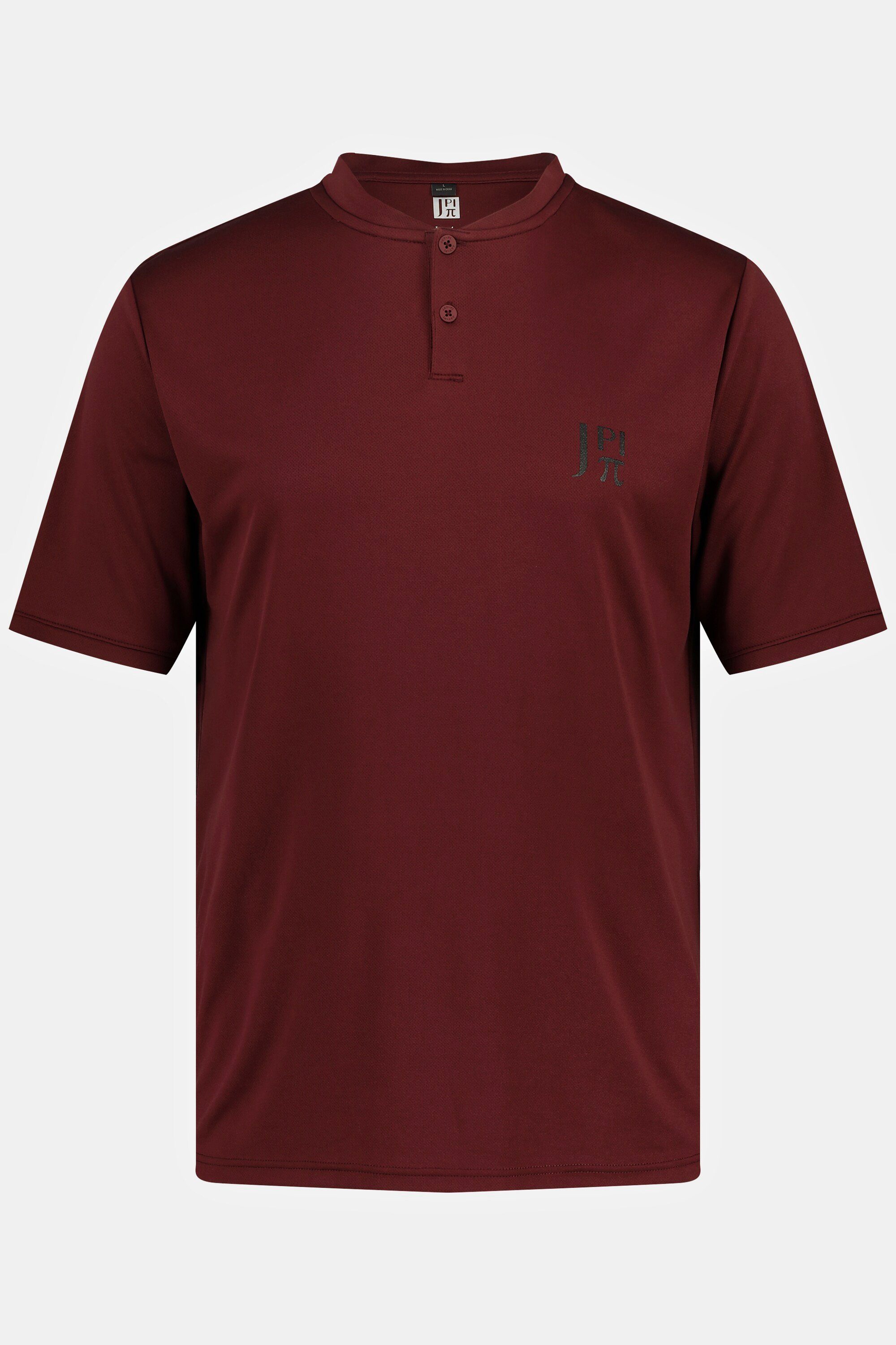 JP1880 rost Halbarm QuickDry Funktions-Henley T-Shirt