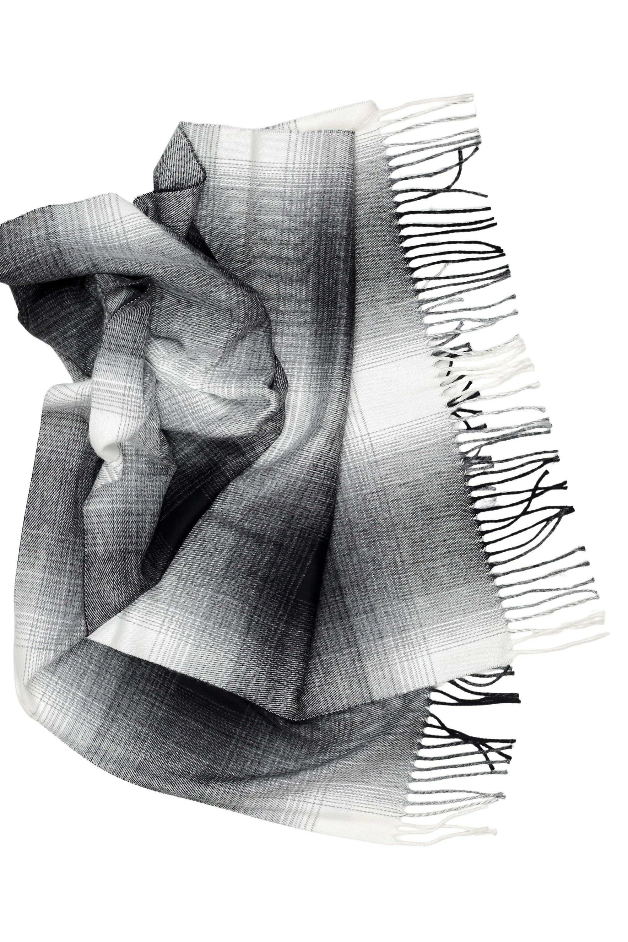 COLLEZIONE ALESSANDRO Wollschal Manchester, (1-St), in modischer Farbkombi, Made in Italy