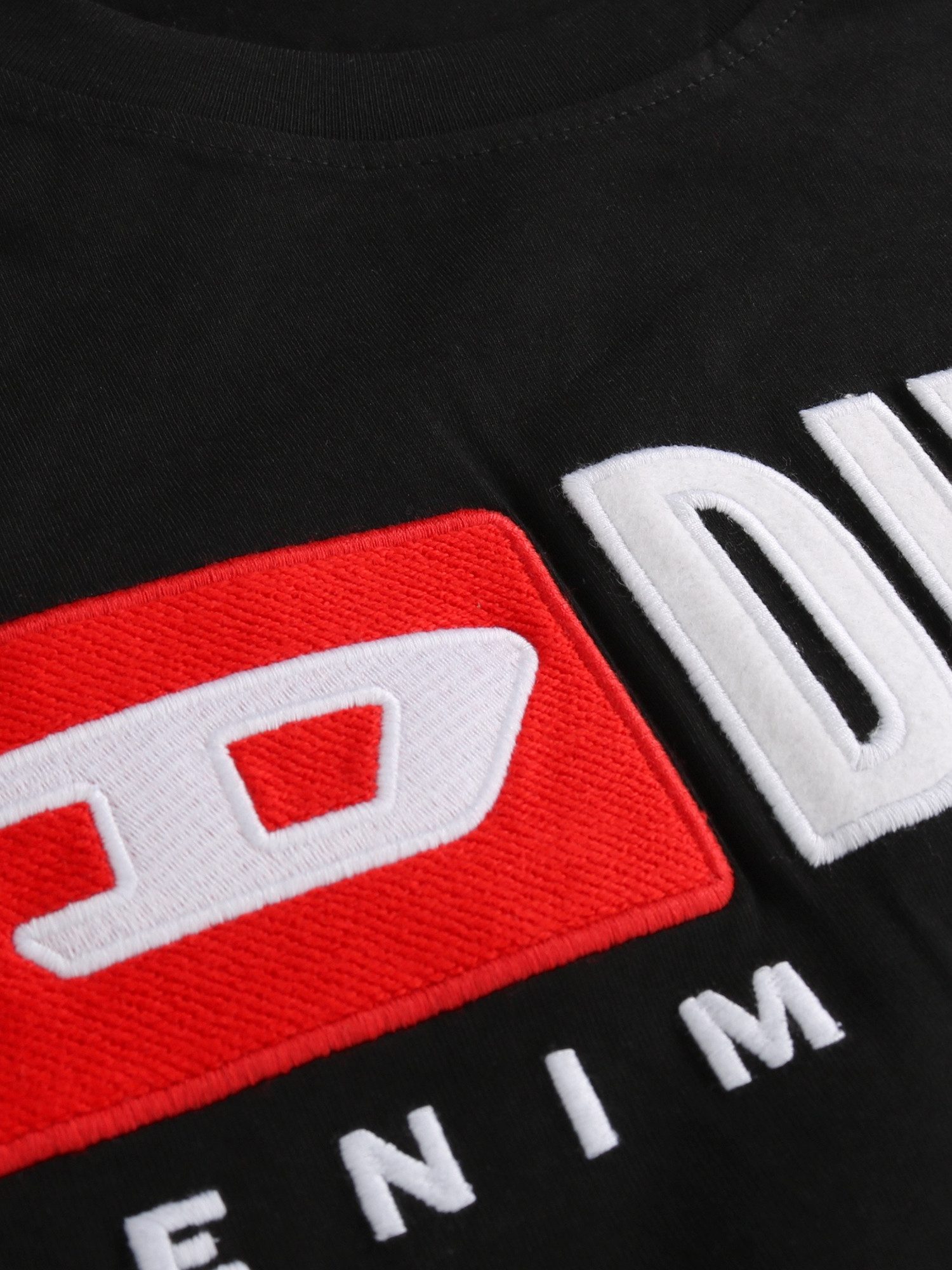 Diesel Rundhalsshirt Regular Fit Langarm T-Shirt - T-JUST-LS-DIV günstig online kaufen
