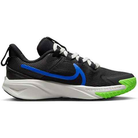 Nike NIKE STAR RUNNER 4 NN (PS) BLACK/RACER BLUE-SUMMIT WHITE Sneaker
