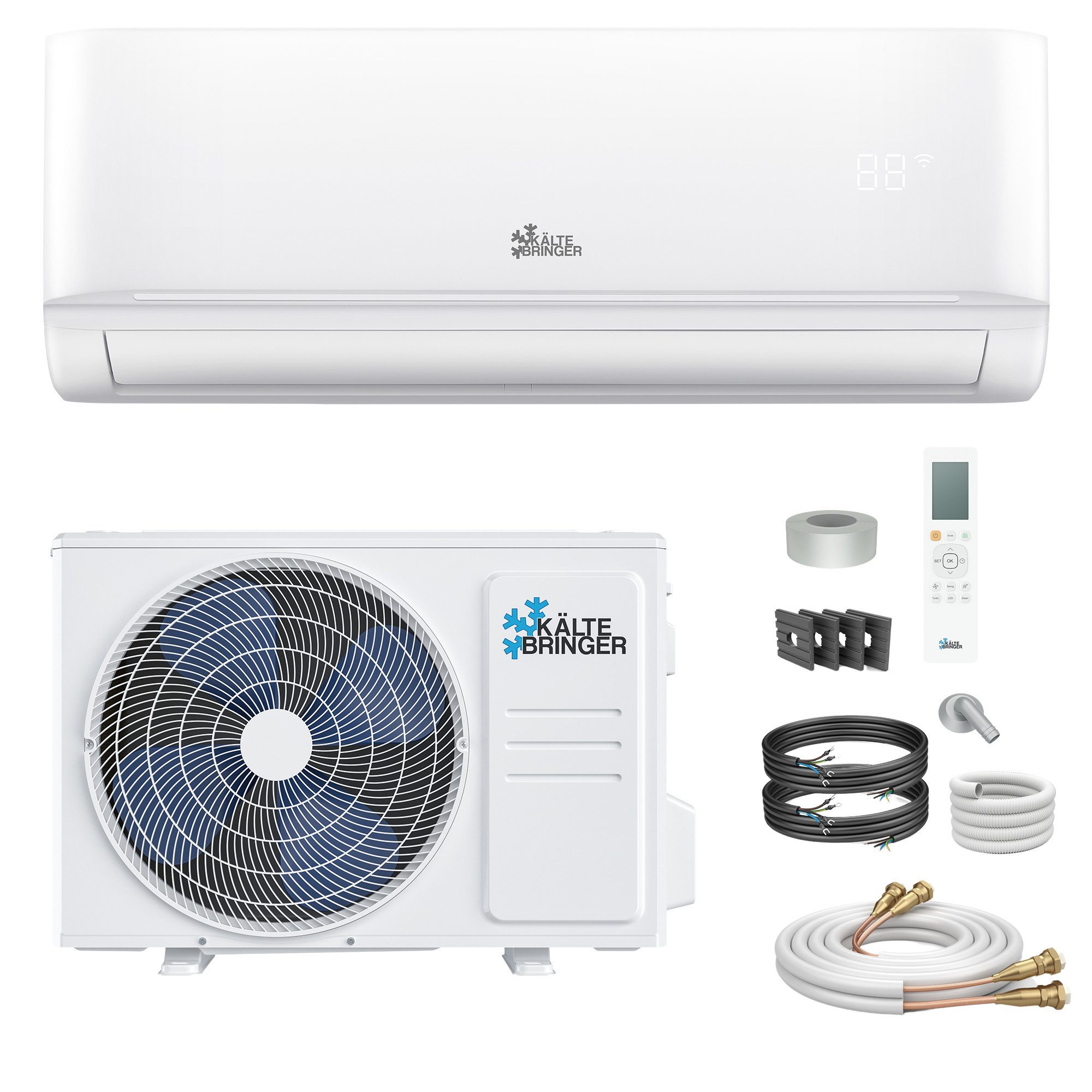 Kältebringer Split-Klimagerät, Quick Connect Split Klimaanlage, 12000 BTU ( günstig online kaufen