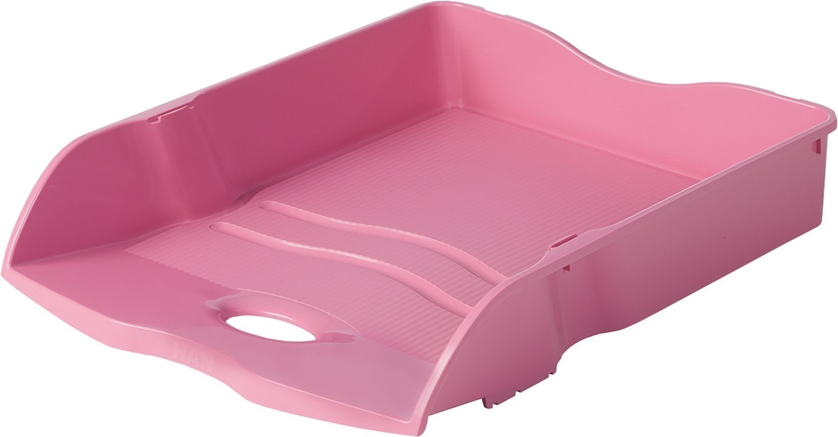 HAN-Bürogeräte Briefablage Briefablage Re-Loop A4/C4 RC-Kunststoff stapelbar rosa