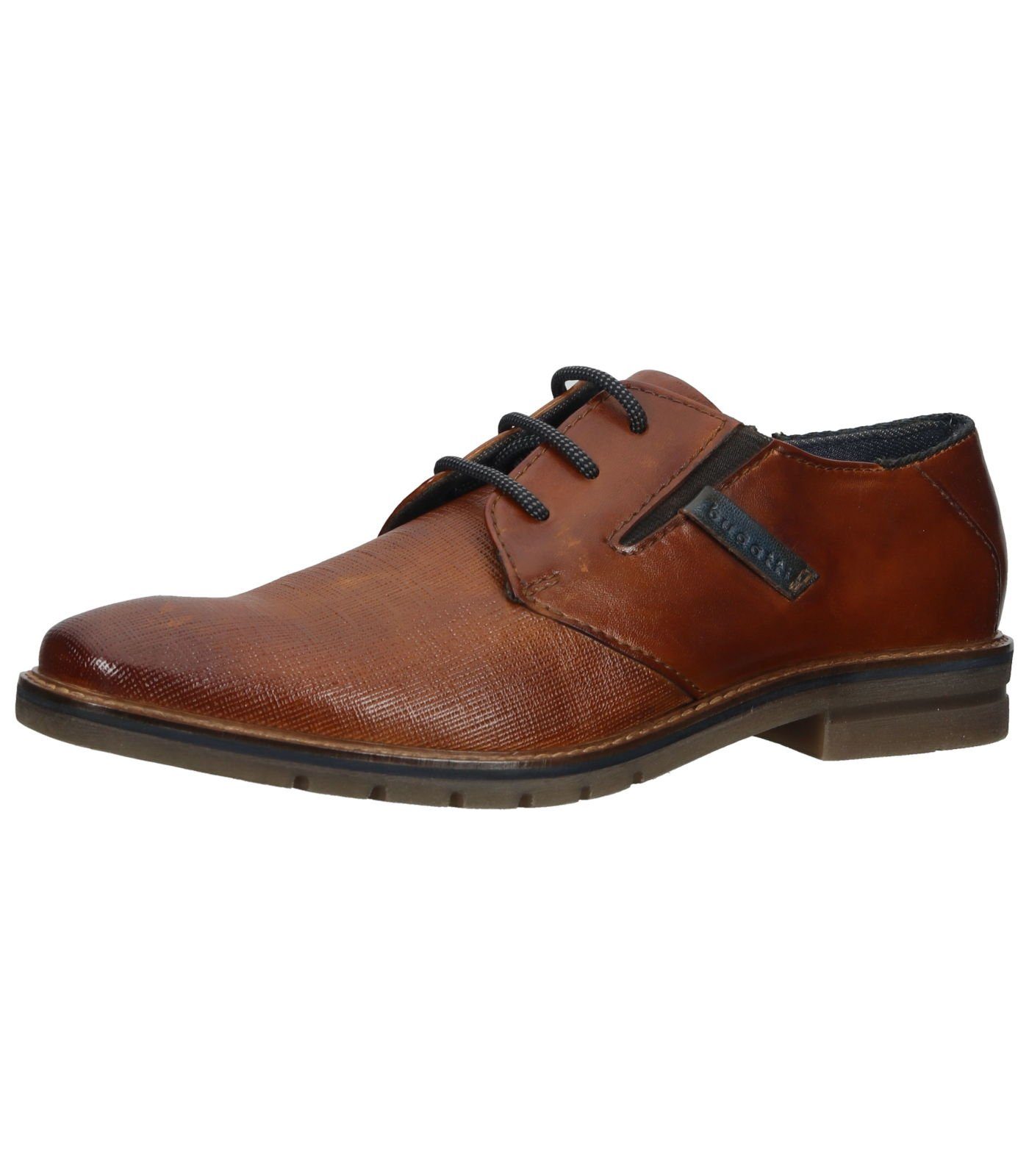 bugatti Businessschuhe Leder Schnürschuh COGNAC (02801523)