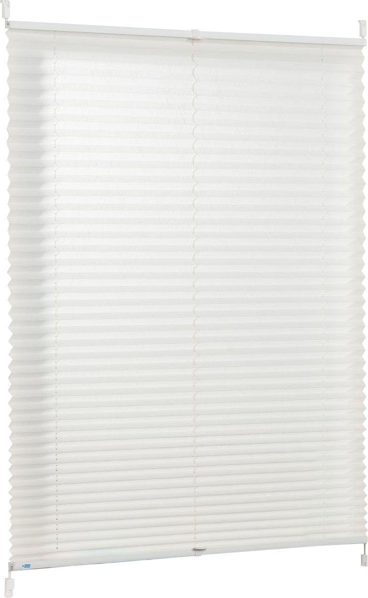 K-HOME Plissee Klemmfix Pisa, Lichtschutz, ohne Bohren, verspannt, Klemmfix, Crushed-Optik. € 14,99