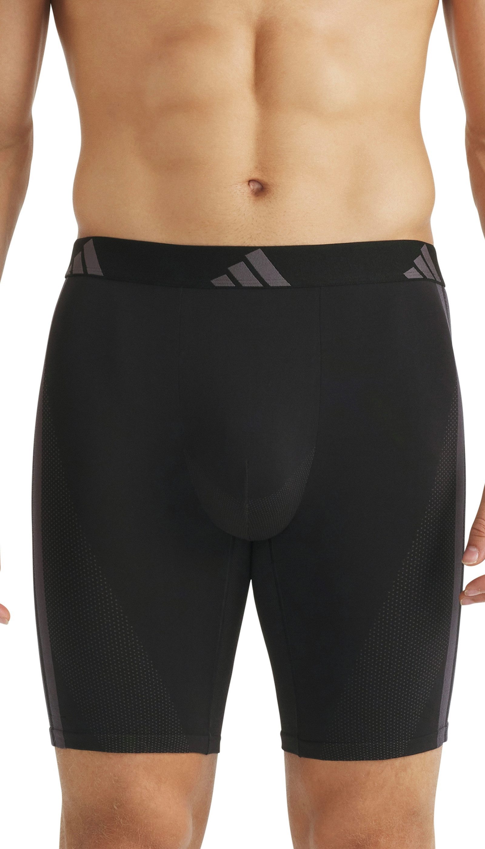 adidas Sportswear Langer Boxer Active Micro Stretch Seamless (2er Pack) ohne Eingriff, langes Bein, Belüftungszonen
