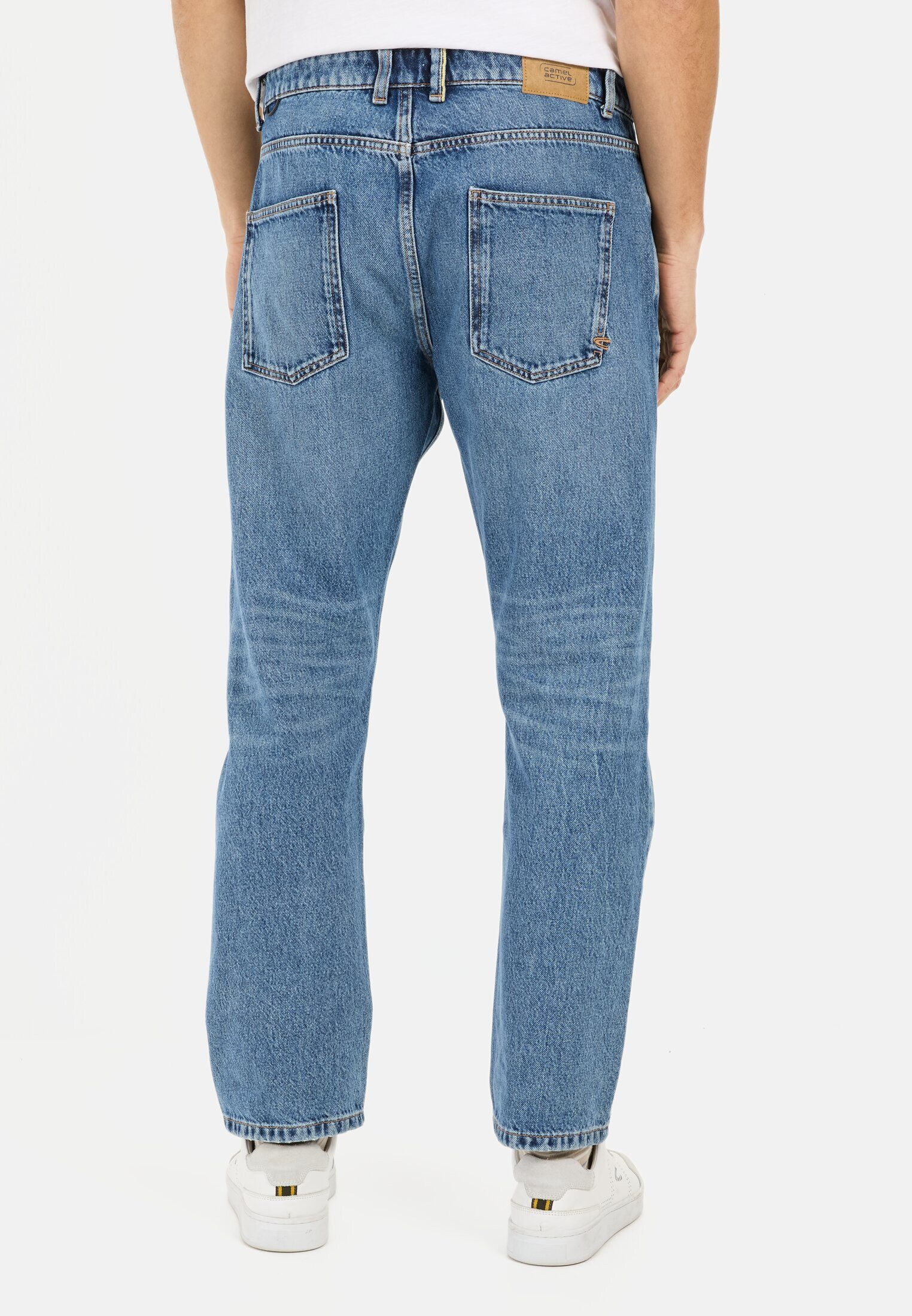camel active 5-Pocket-Jeans 5-Pocket Denim Loose Fit günstig online kaufen