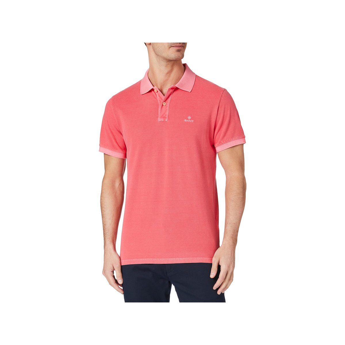 pink Poloshirt coral Gant regular (1-tlg)