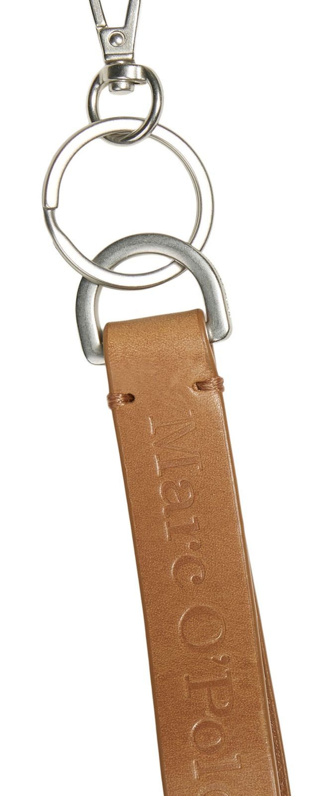Marc O'Polo Schlüsselanhänger Pelle Key Ring, aus echtem Rindsleder