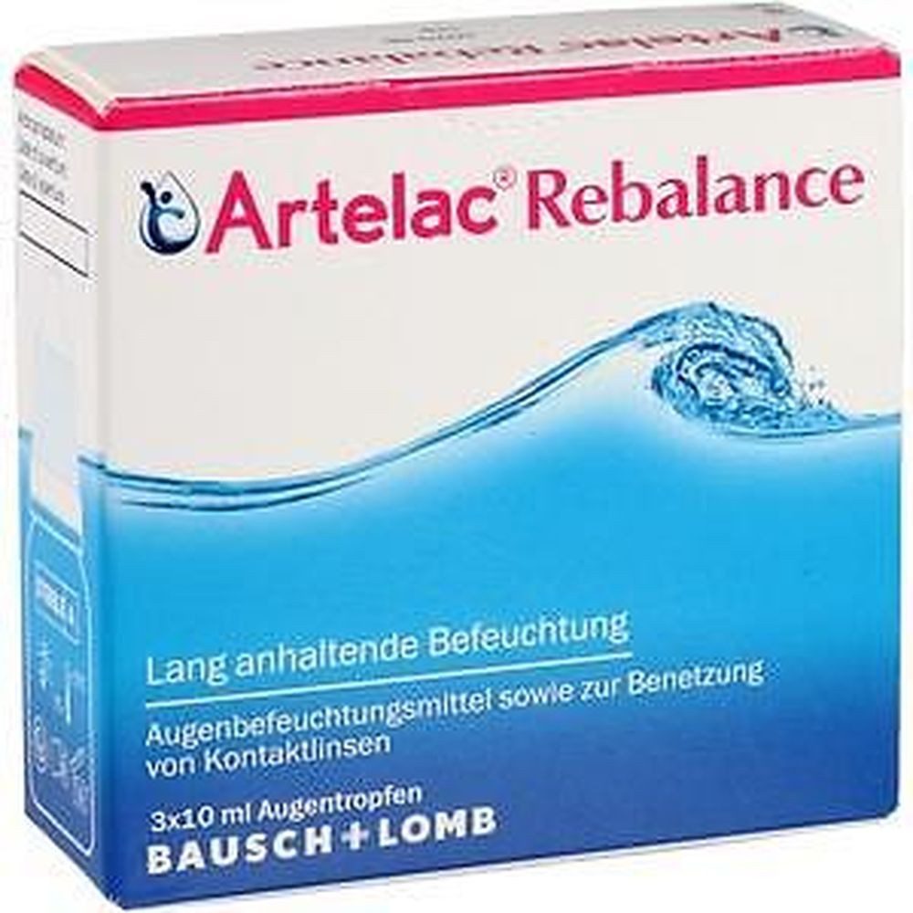 Artelac Augentropfen ARTELAC Rebalance Augentropfen 3X10ml