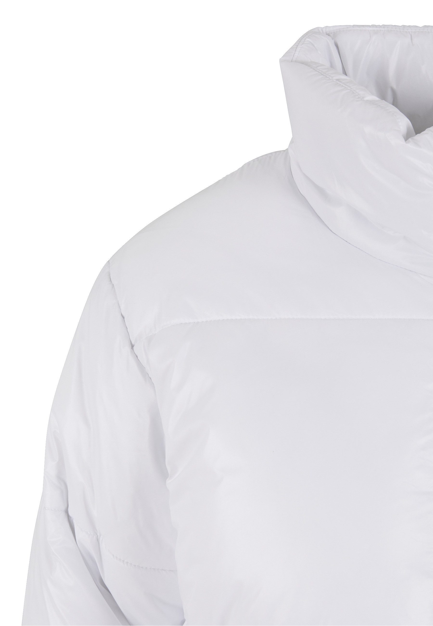 URBAN CLASSICS Winterjacke Urban Classics Ladies Recycled Short Shiny Puffer Jacket (1-St)