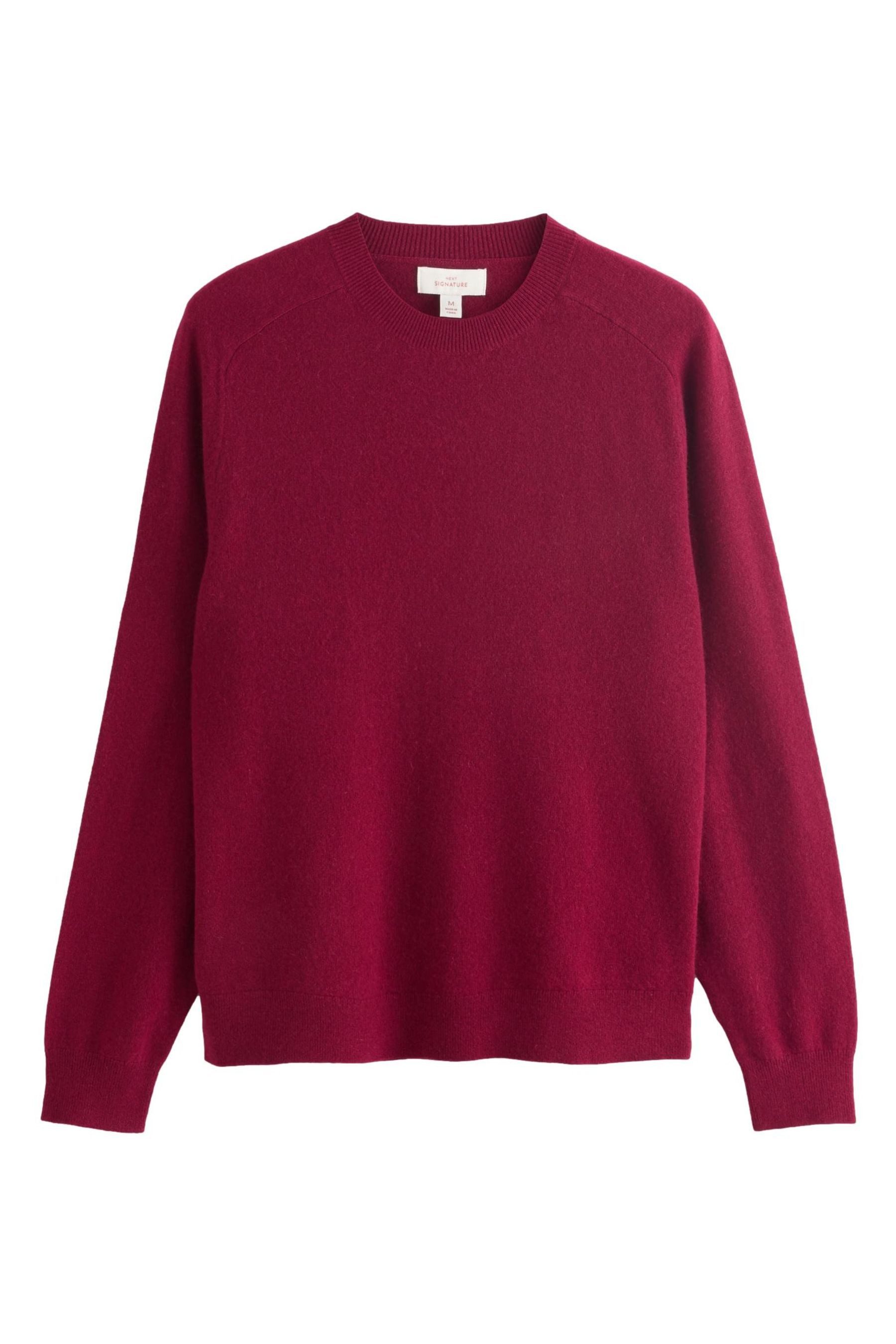 Next Rundhalspullover Regular Fit Signature Rundhalspullover, Kaschmir (1-t günstig online kaufen