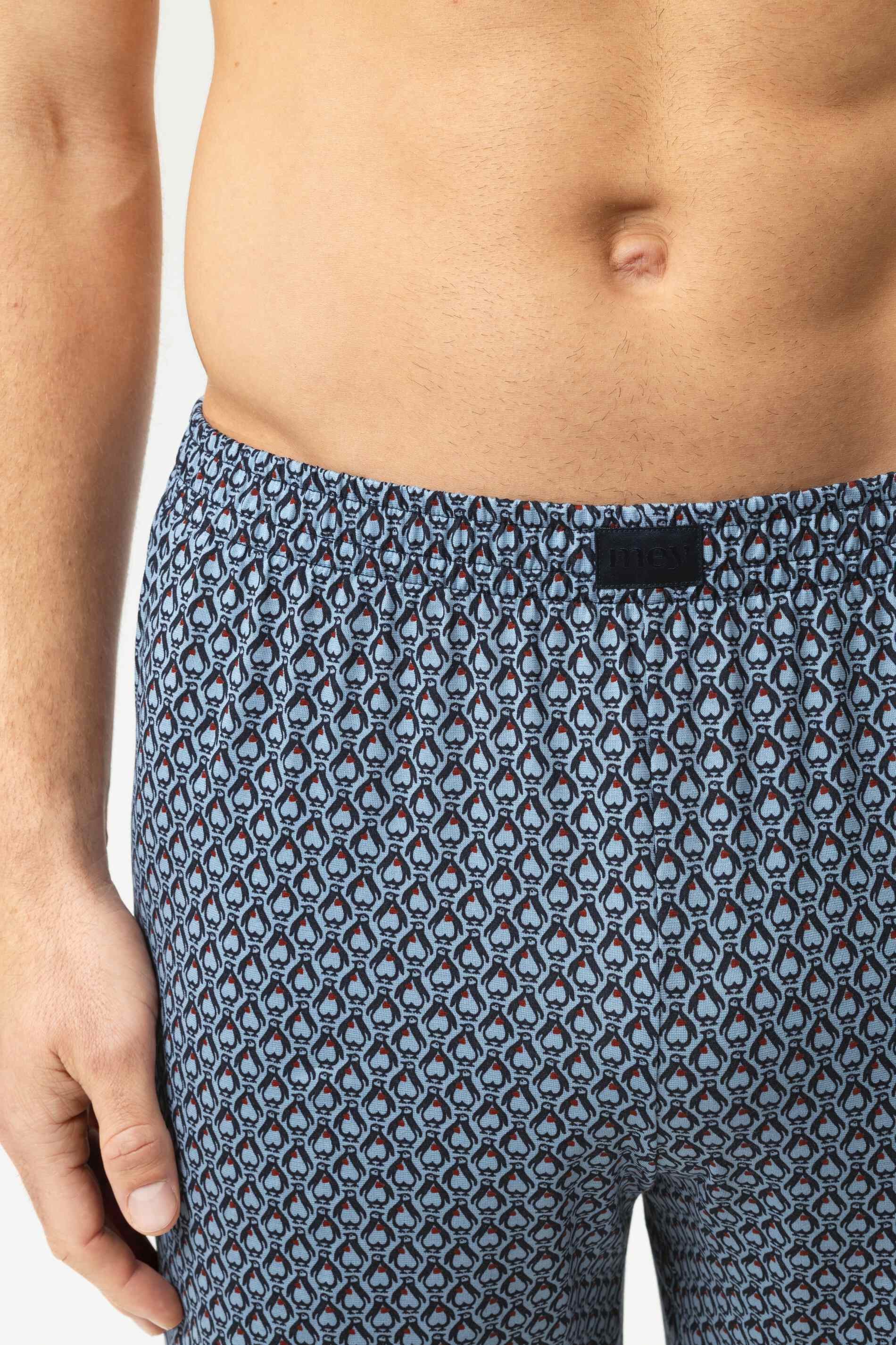 Mey Schlafhose Mey Hose kurz Serie Arctic Squad mit Print Shorts (1-tlg) Kurze Pyjamahose, Gemustert, weiche Modal-Jersey-Qualität