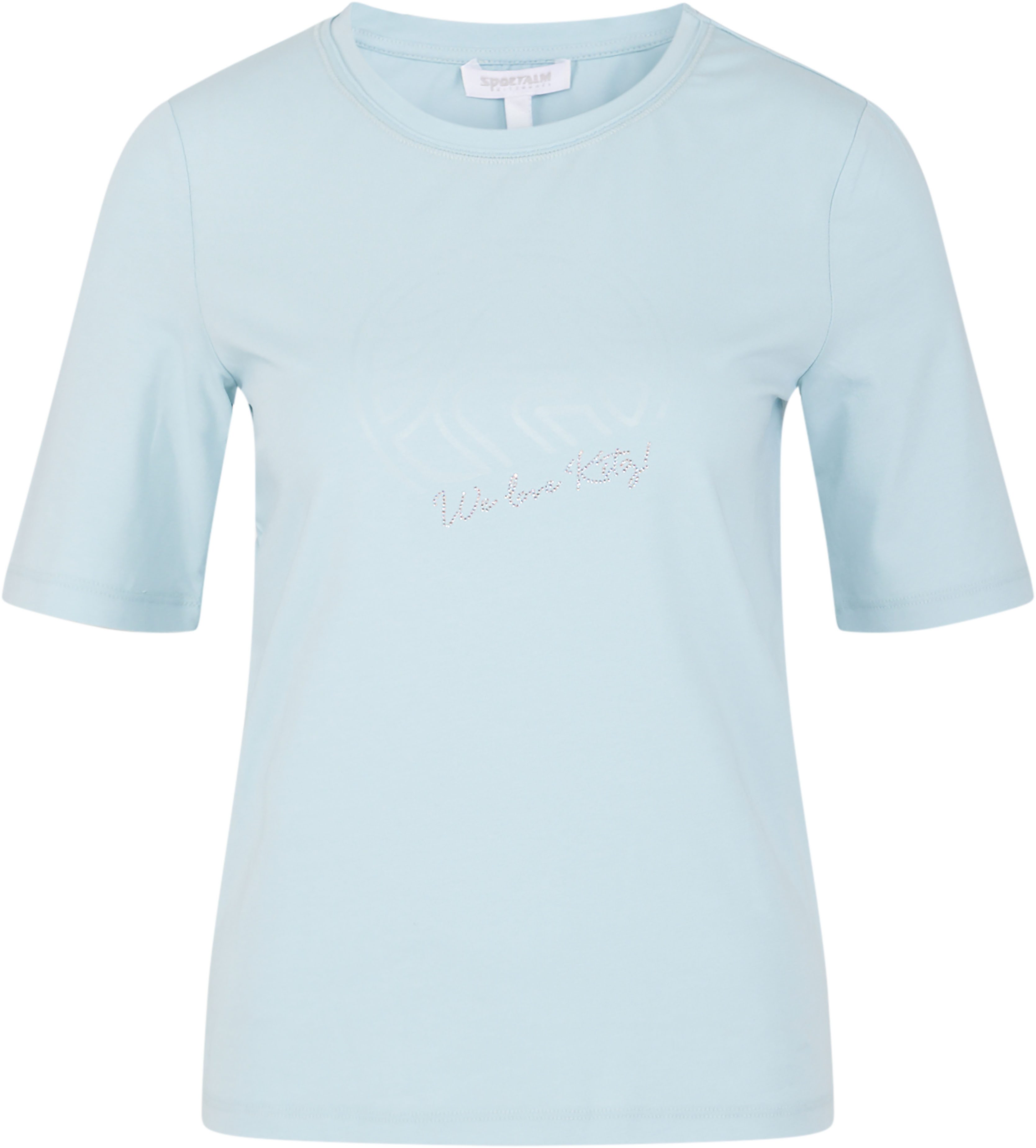 Sportalm Kitzbühel Rundhalsshirt mit schimmerndem Frontprint günstig online kaufen